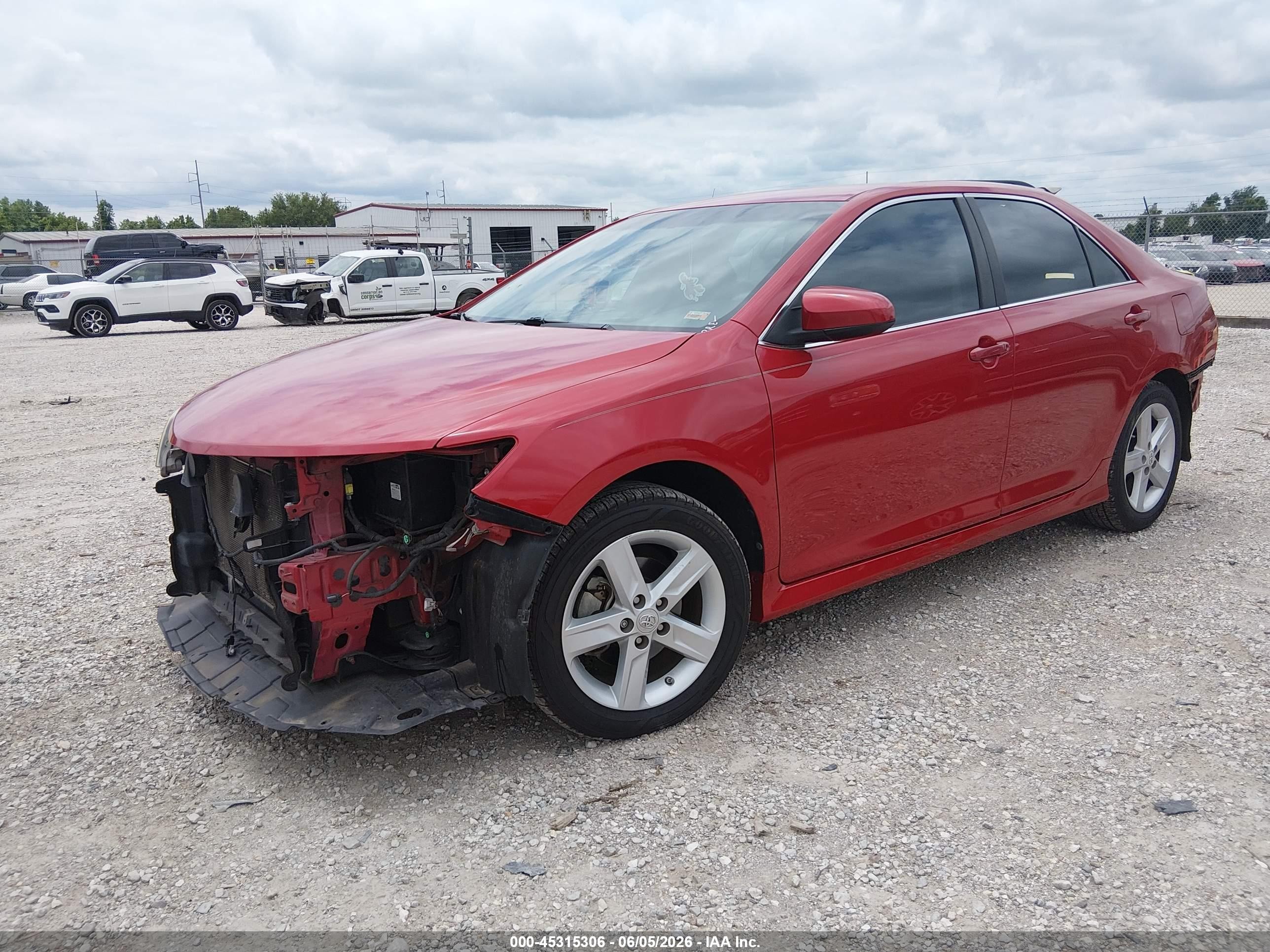 2012 Toyota Camry Se Red vin: 4T1BF1FK3CU564966