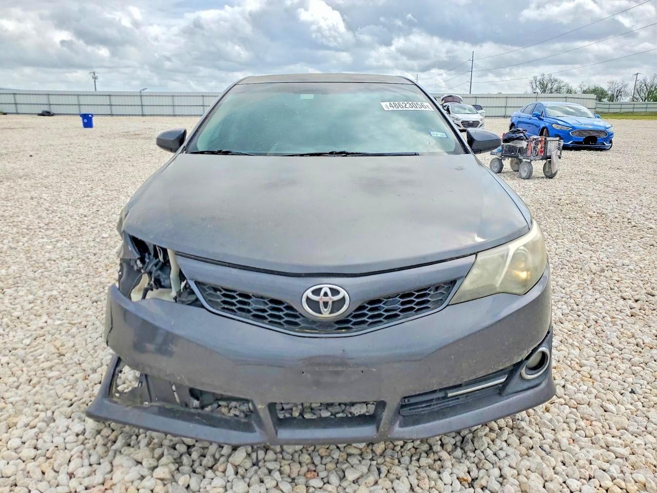 2012 Toyota Camry Se Gray vin: 4T1BF1FK3CU577572