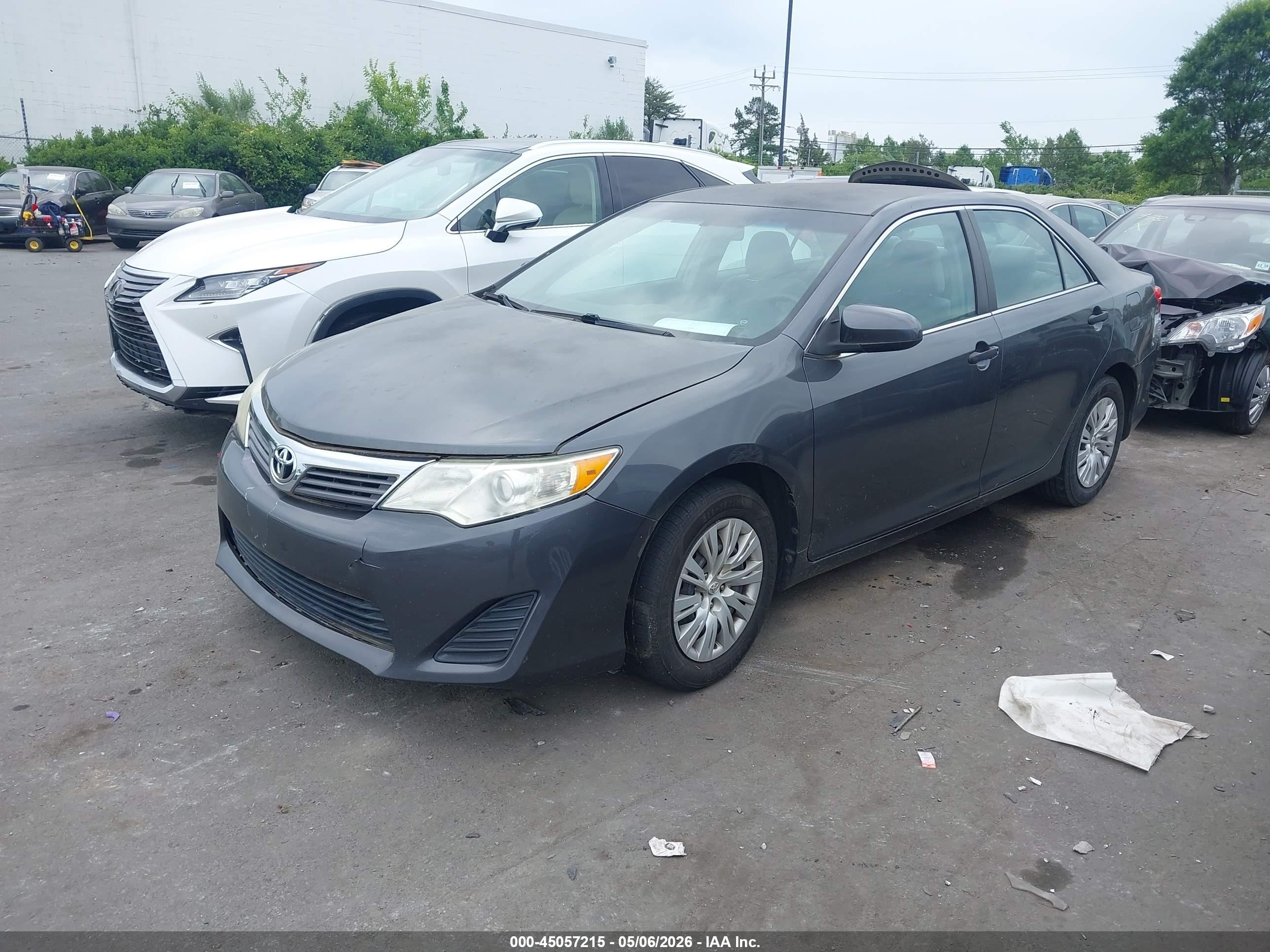 2012 Toyota Camry L Gray vin: 4T1BF1FK3CU578673