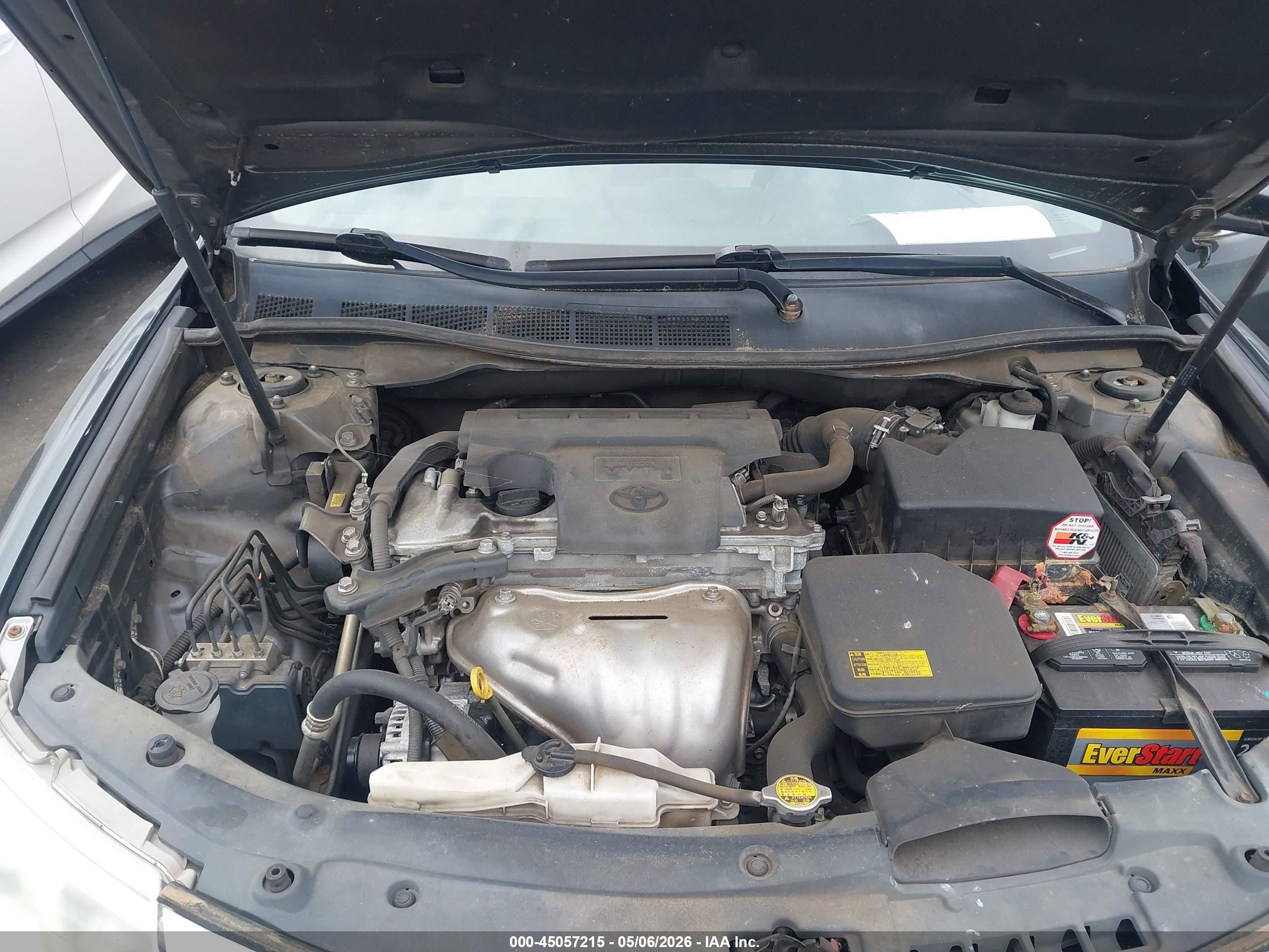 2012 Toyota Camry L Gray vin: 4T1BF1FK3CU578673