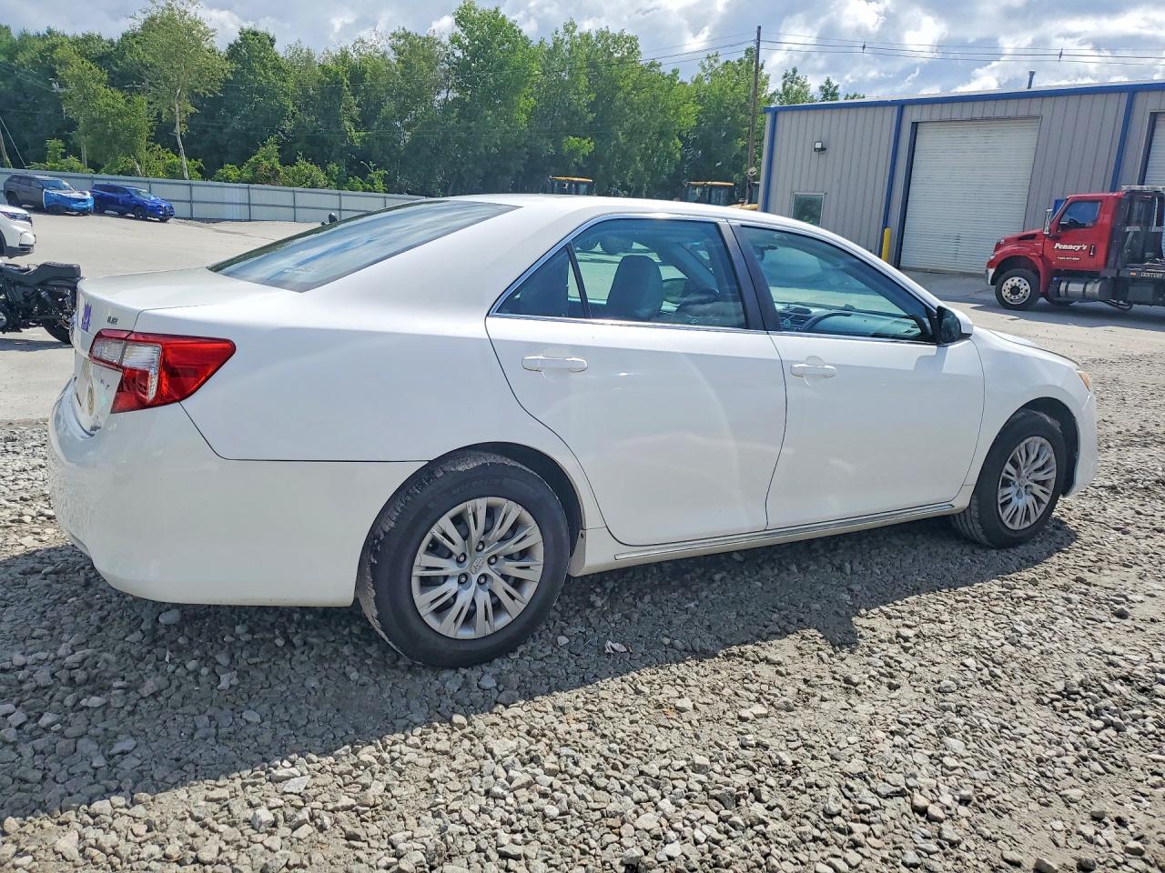 2012 Toyota Camry Le Белый vin: 4T1BF1FK3CU595215