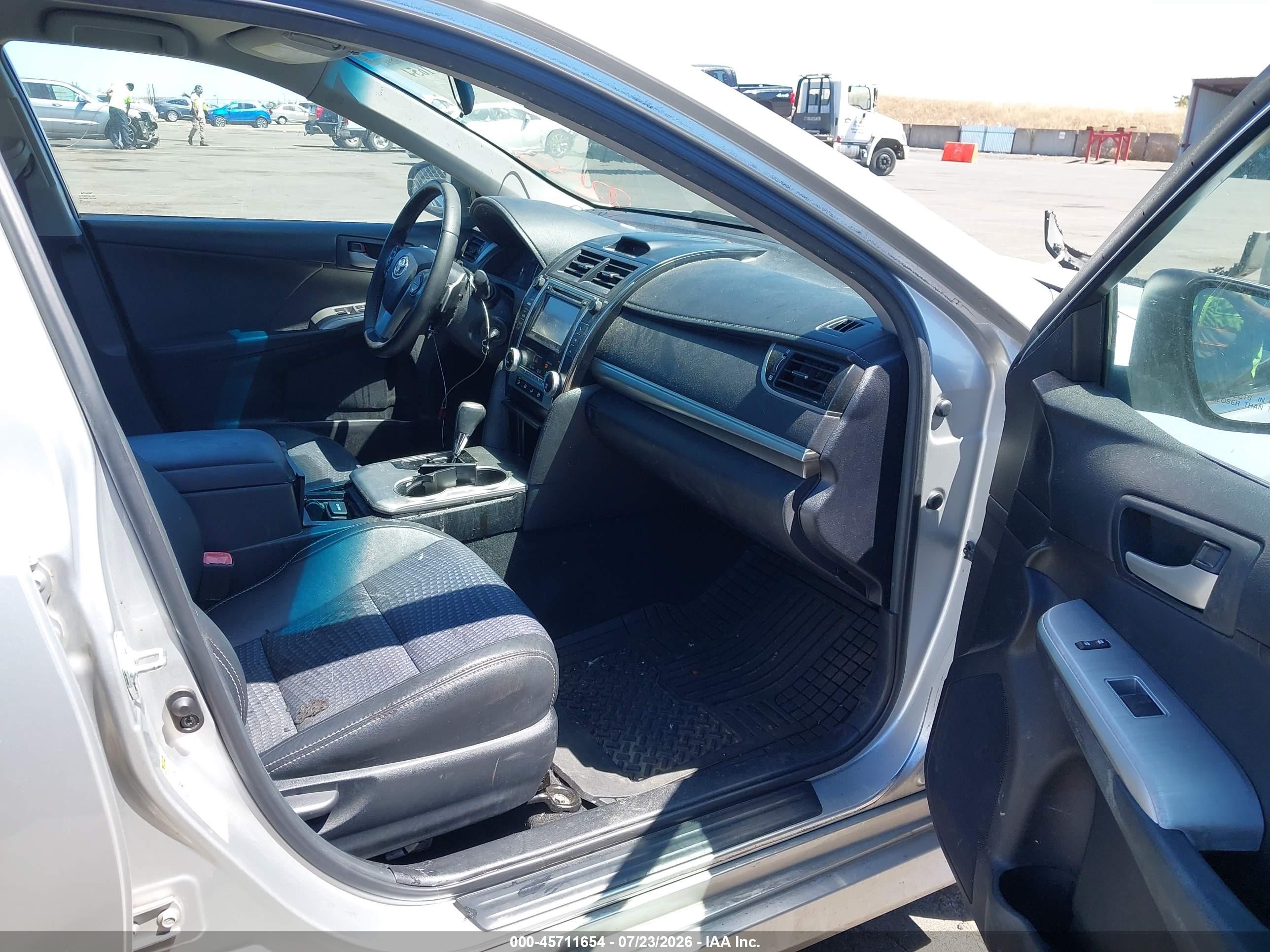 2012 Toyota Camry Se Серебряный vin: 4T1BF1FK3CU599653