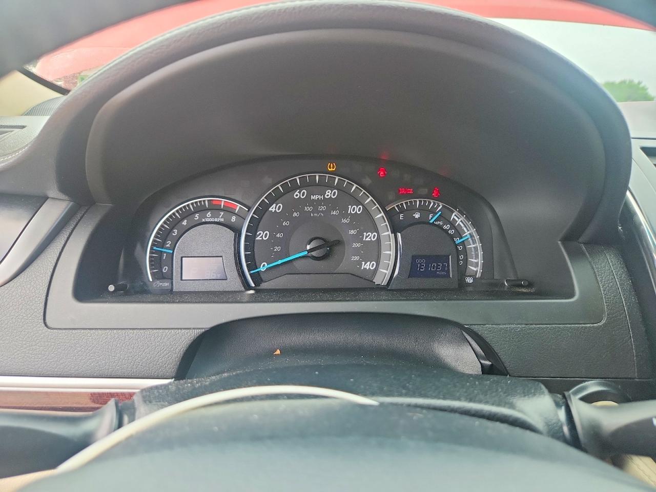2012 Toyota Camry Xle Красный vin: 4T1BF1FK3CU602616