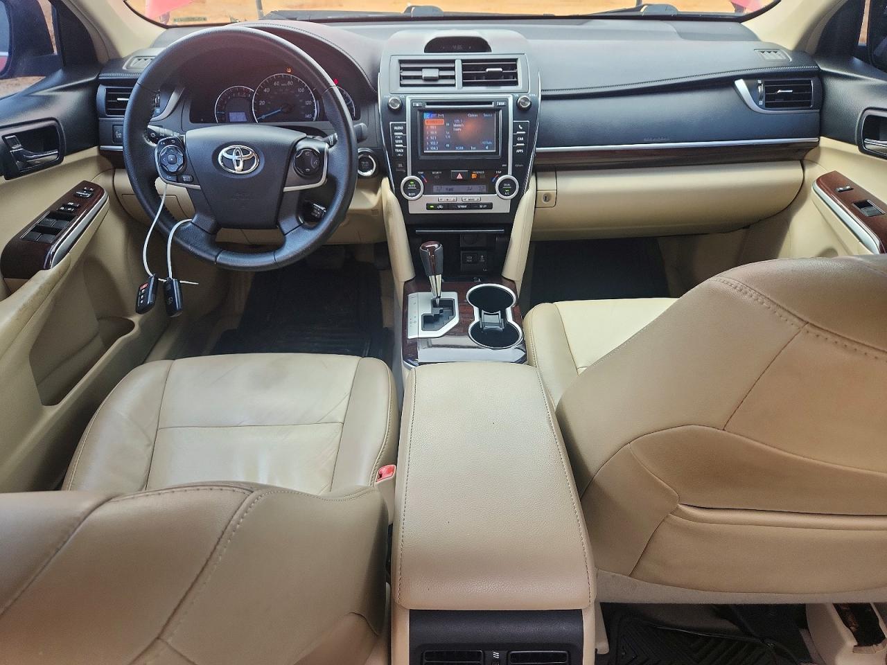 2012 Toyota Camry Xle Красный vin: 4T1BF1FK3CU602616