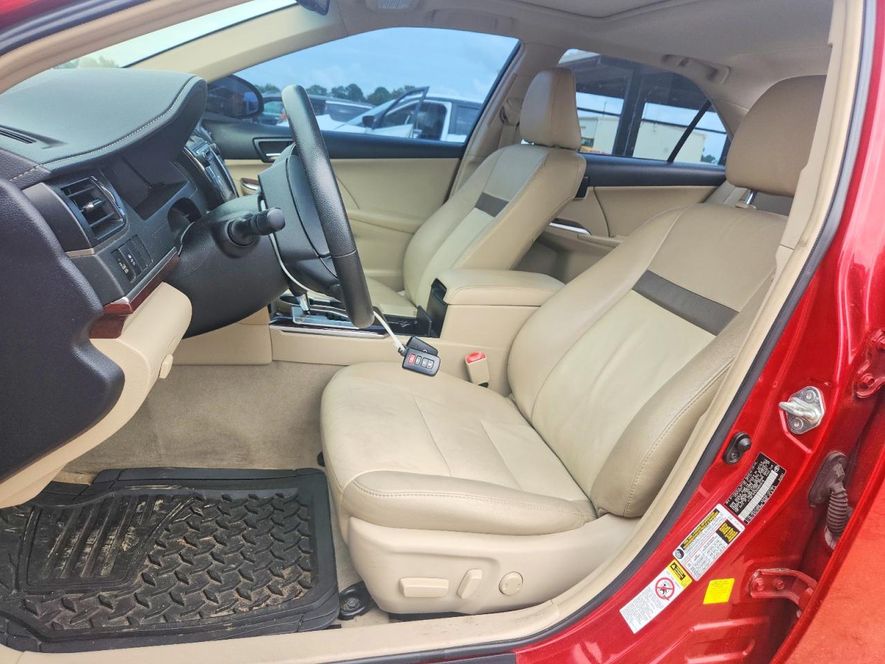 2012 Toyota Camry Xle Красный vin: 4T1BF1FK3CU602616