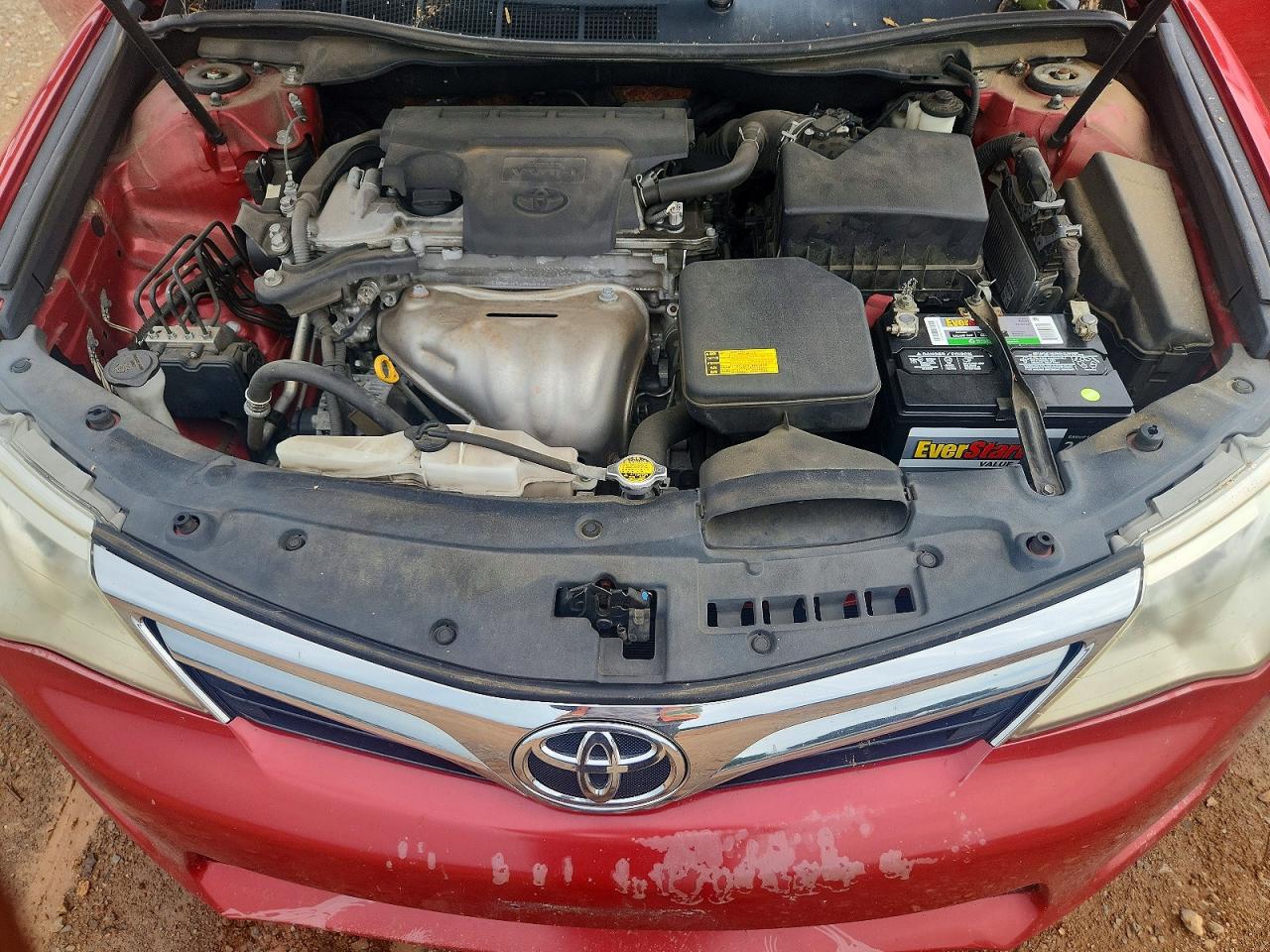 2012 Toyota Camry Xle Красный vin: 4T1BF1FK3CU602616