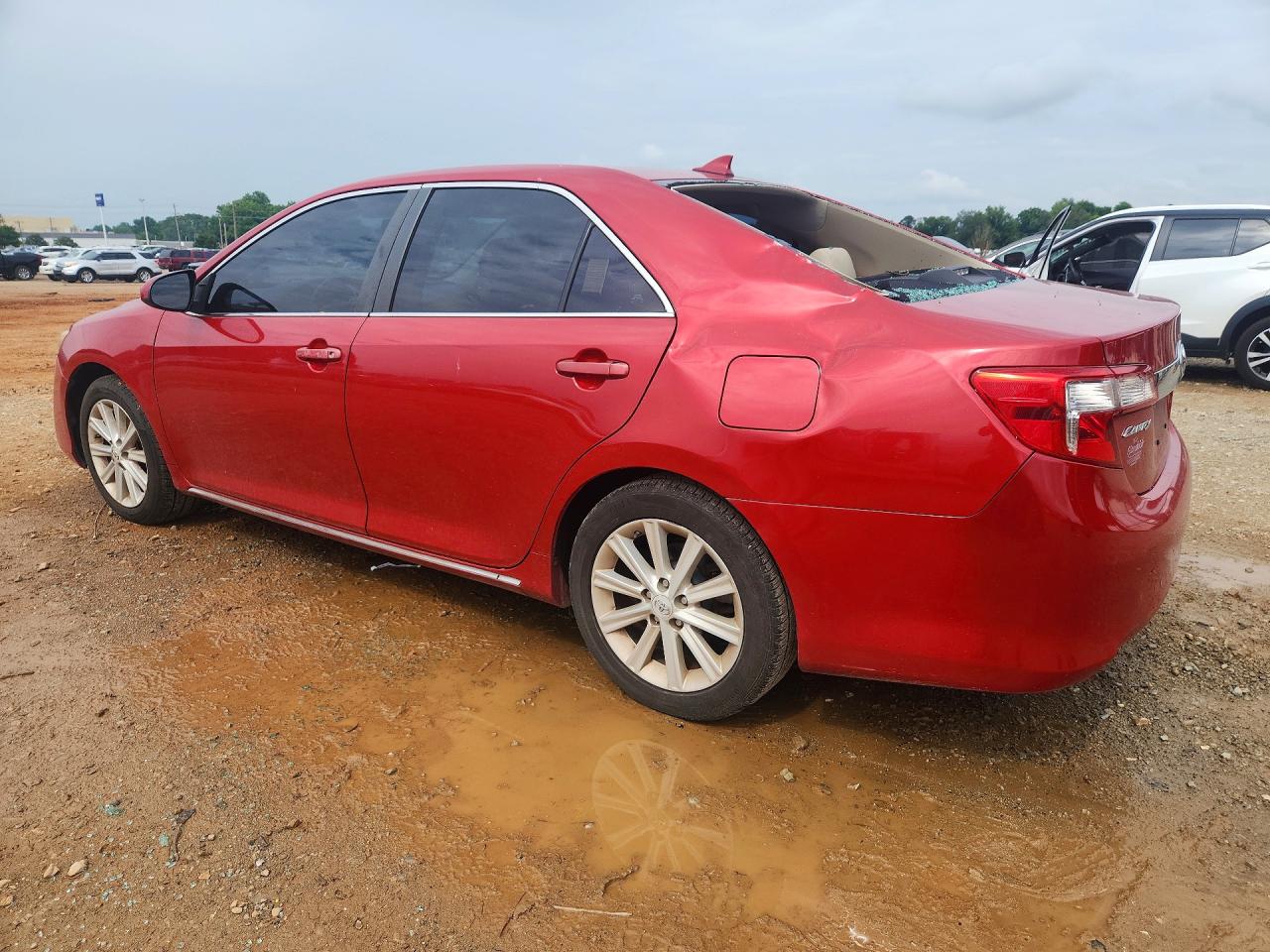 2012 Toyota Camry Xle Красный vin: 4T1BF1FK3CU602616