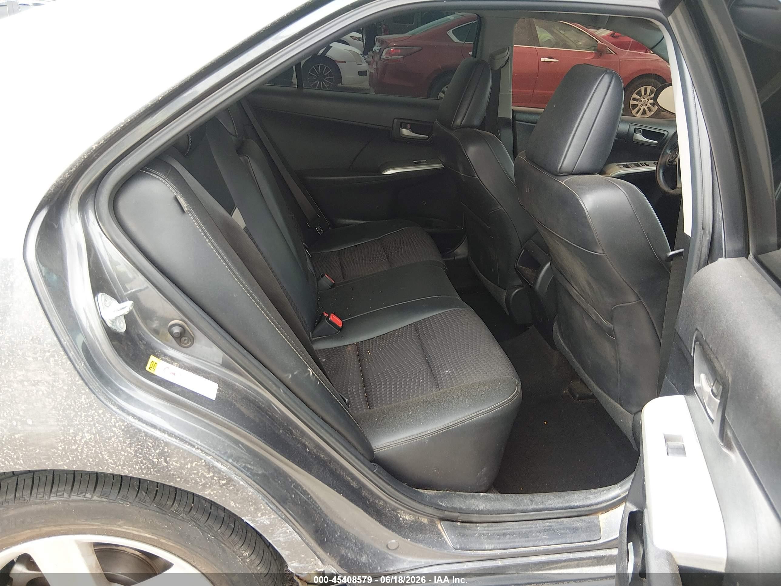 2012 Toyota Camry Se Gray vin: 4T1BF1FK3CU612367