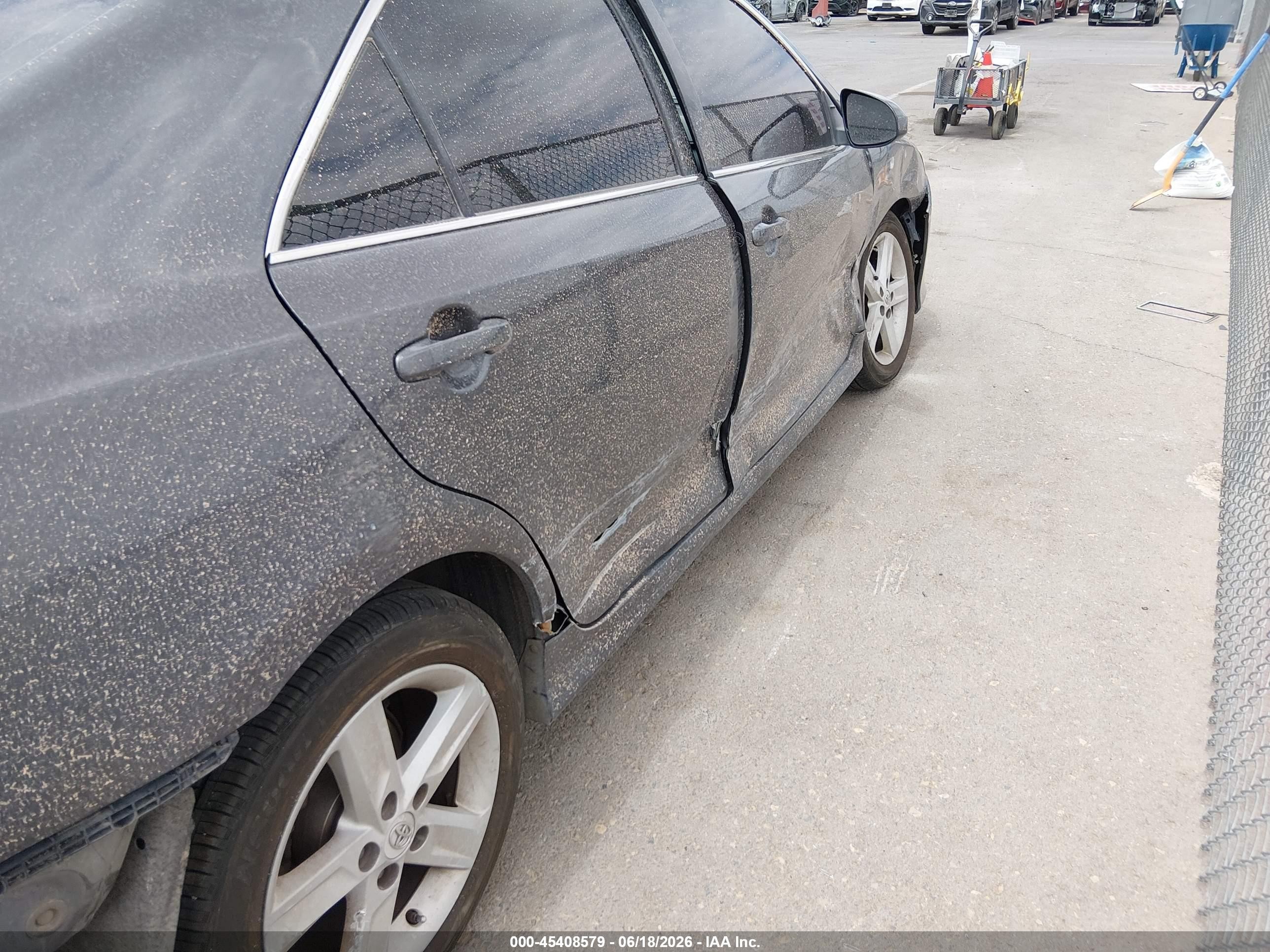 2012 Toyota Camry Se Gray vin: 4T1BF1FK3CU612367
