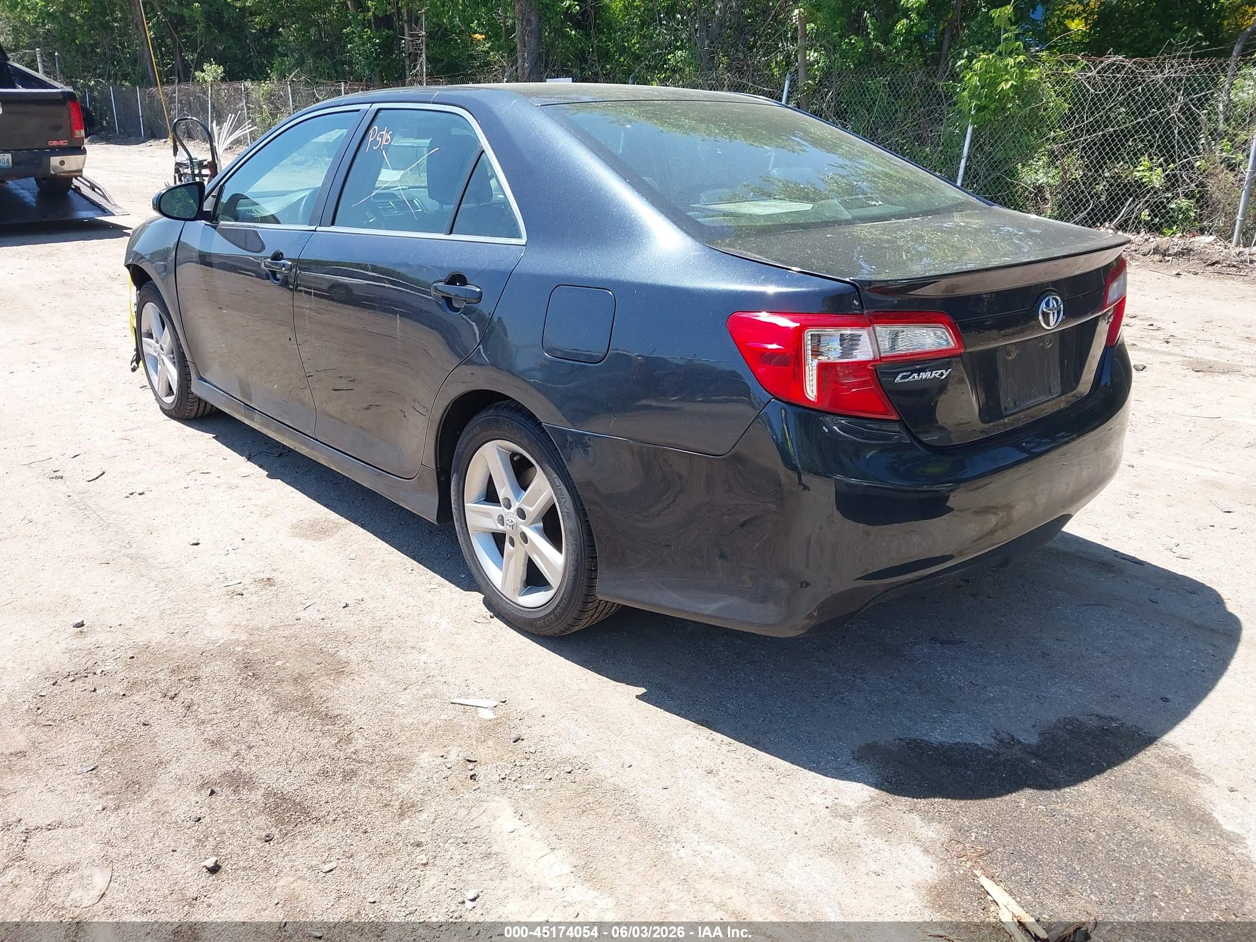 2012 Toyota Camry Se Blue vin: 4T1BF1FK3CU615446