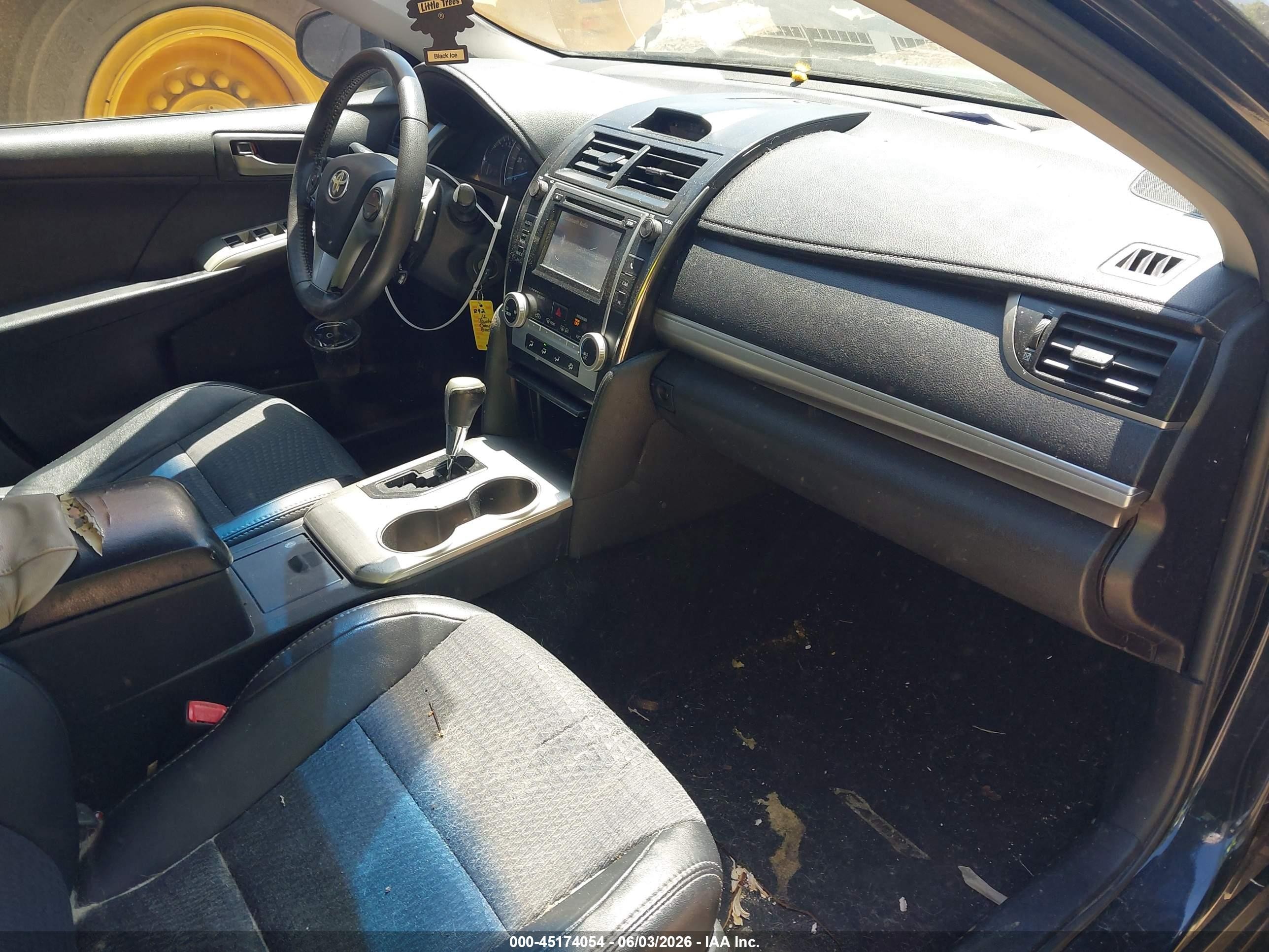 2012 Toyota Camry Se Blue vin: 4T1BF1FK3CU615446