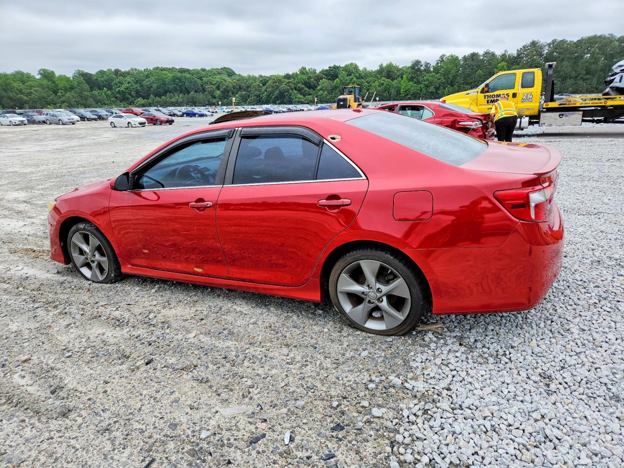 2012 Toyota Camry Se Sport Limited Edition Red vin: 4T1BF1FK3CU628052