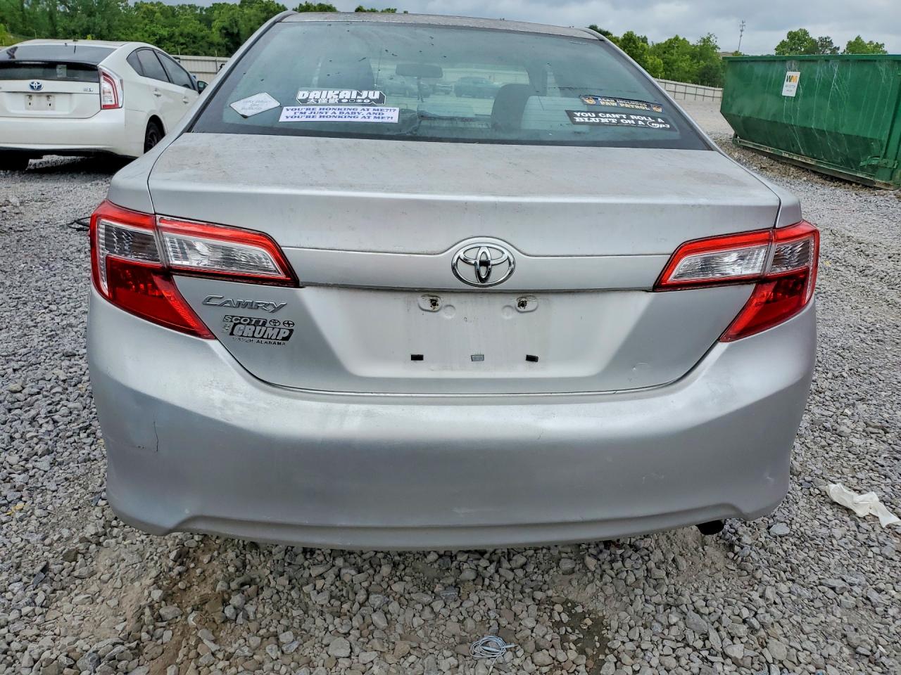 2012 Toyota Camry L Silver vin: 4T1BF1FK3CU628701