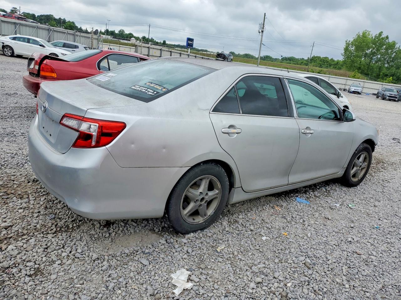 2012 Toyota Camry L Silver vin: 4T1BF1FK3CU628701