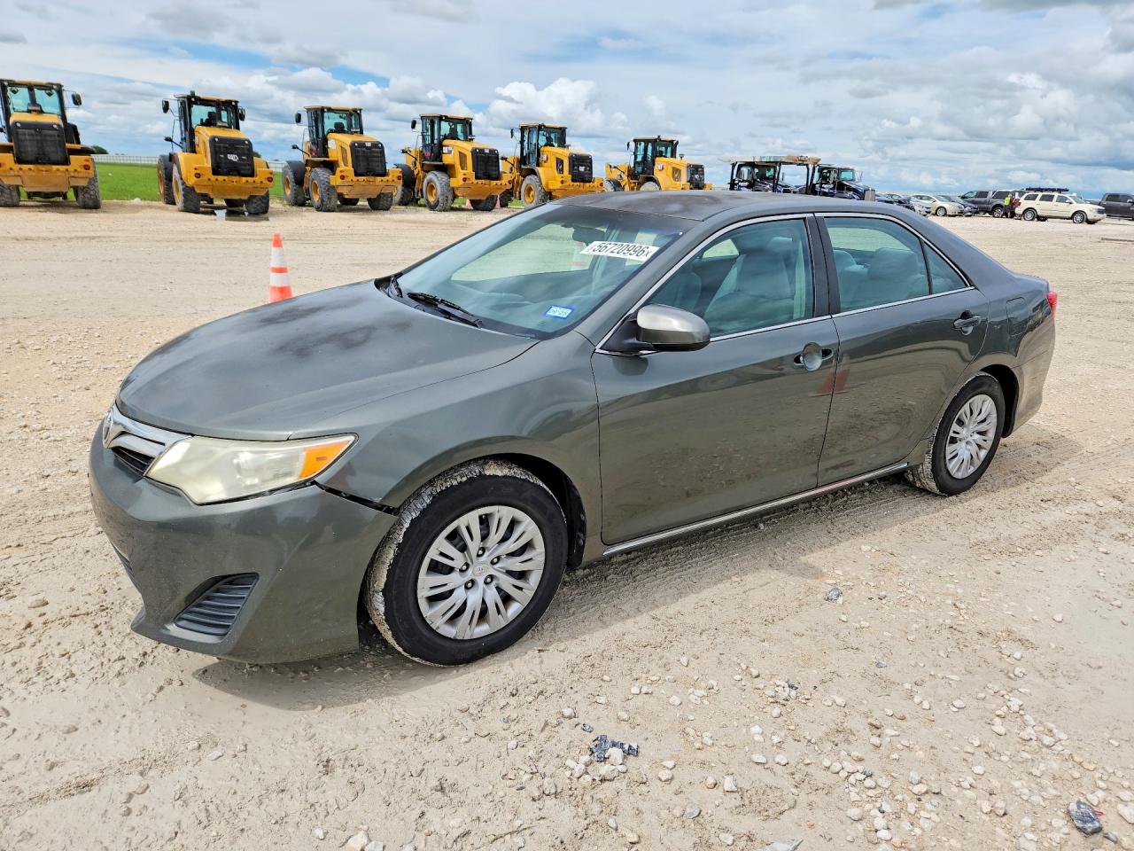 2012 Toyota Camry Le Green vin: 4T1BF1FK3CU629122