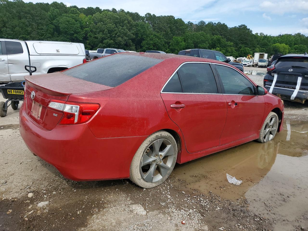 2012 Toyota Camry Se Sport Limited Edition Красный vin: 4T1BF1FK3CU629492