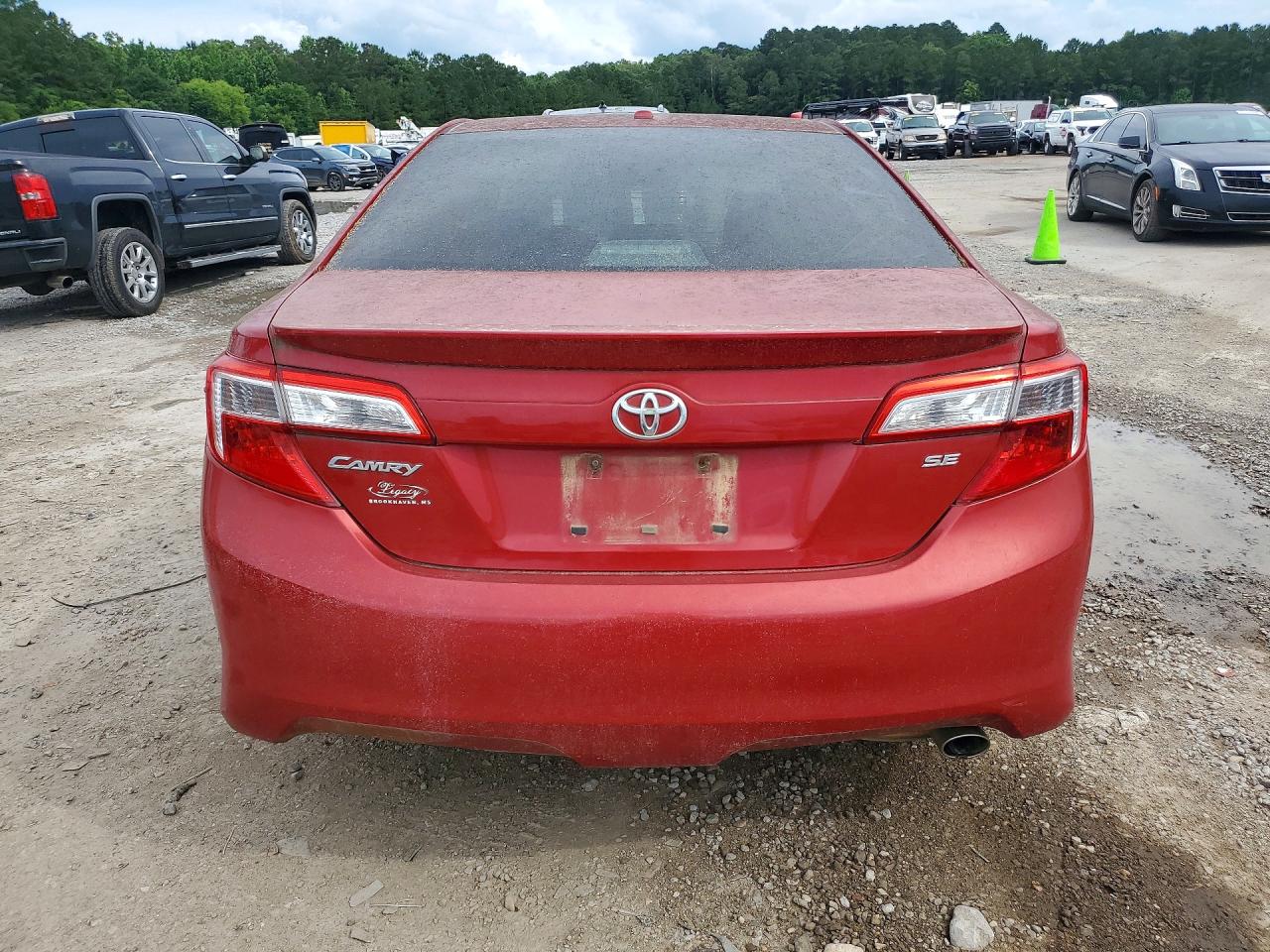 2012 Toyota Camry Se Sport Limited Edition Красный vin: 4T1BF1FK3CU629492