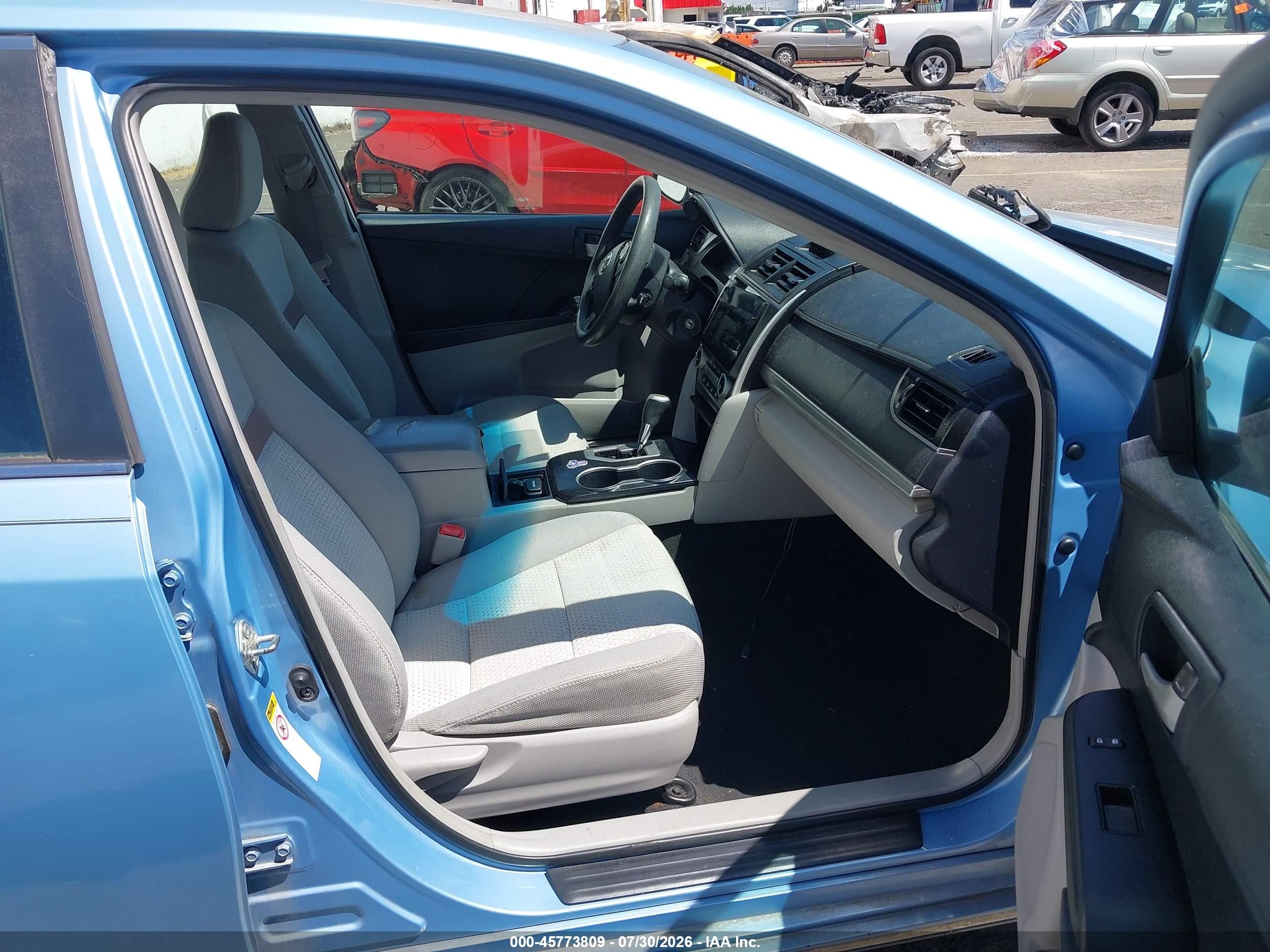 2012 Toyota Camry Le Blue vin: 4T1BF1FK3CU631081