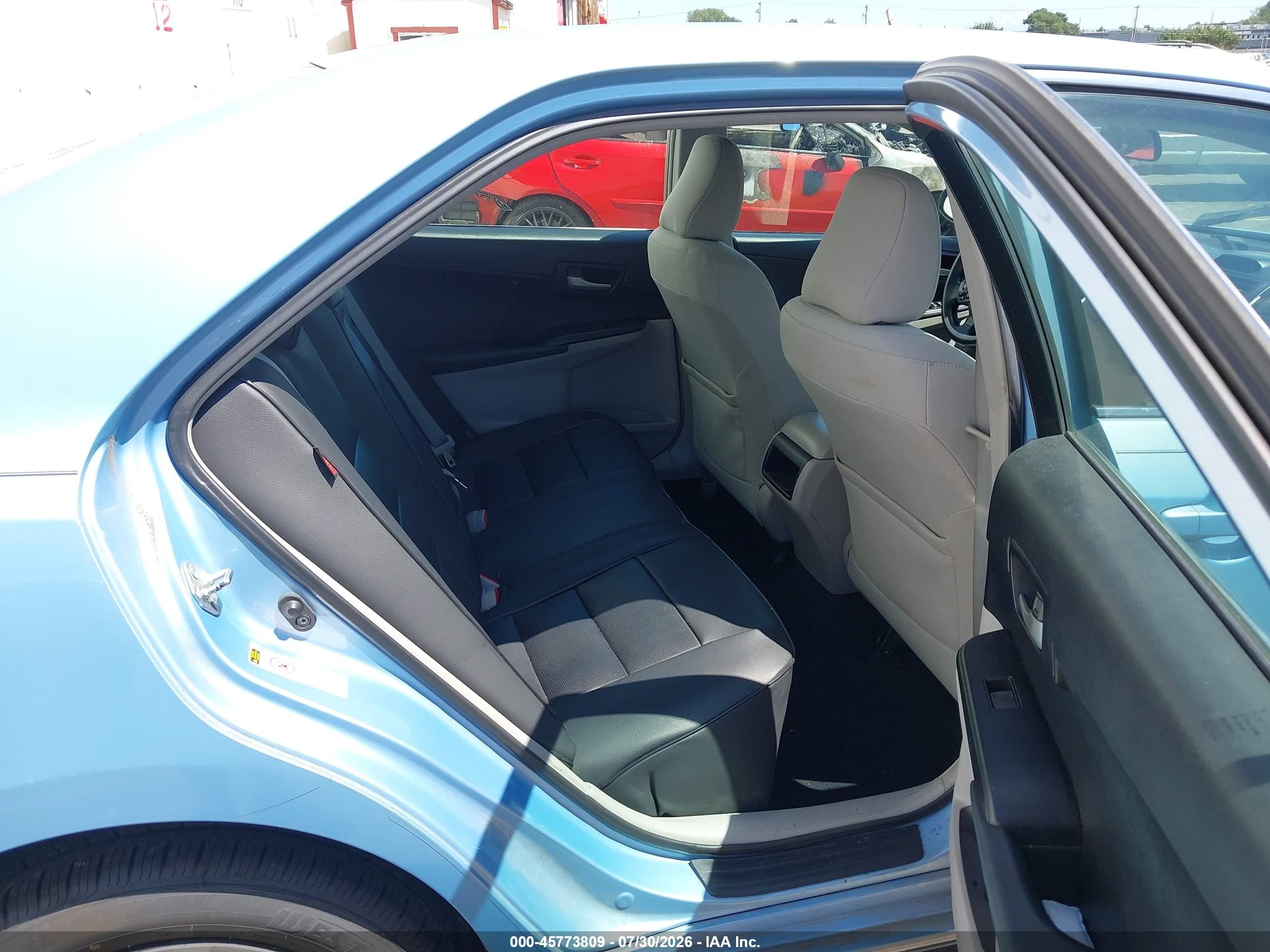 2012 Toyota Camry Le Blue vin: 4T1BF1FK3CU631081