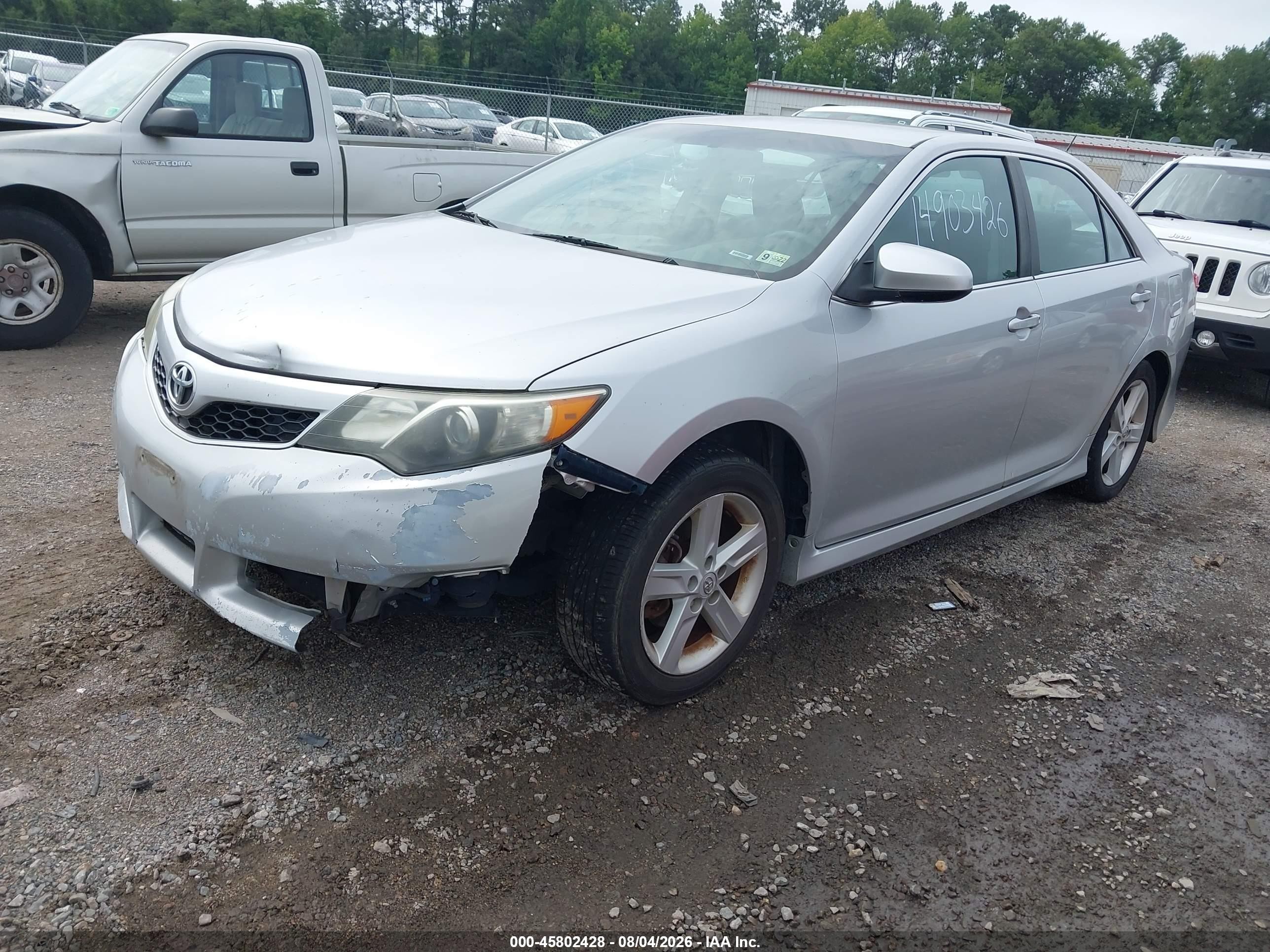 2013 Toyota Camry Se Silver vin: 4T1BF1FK3DU208468