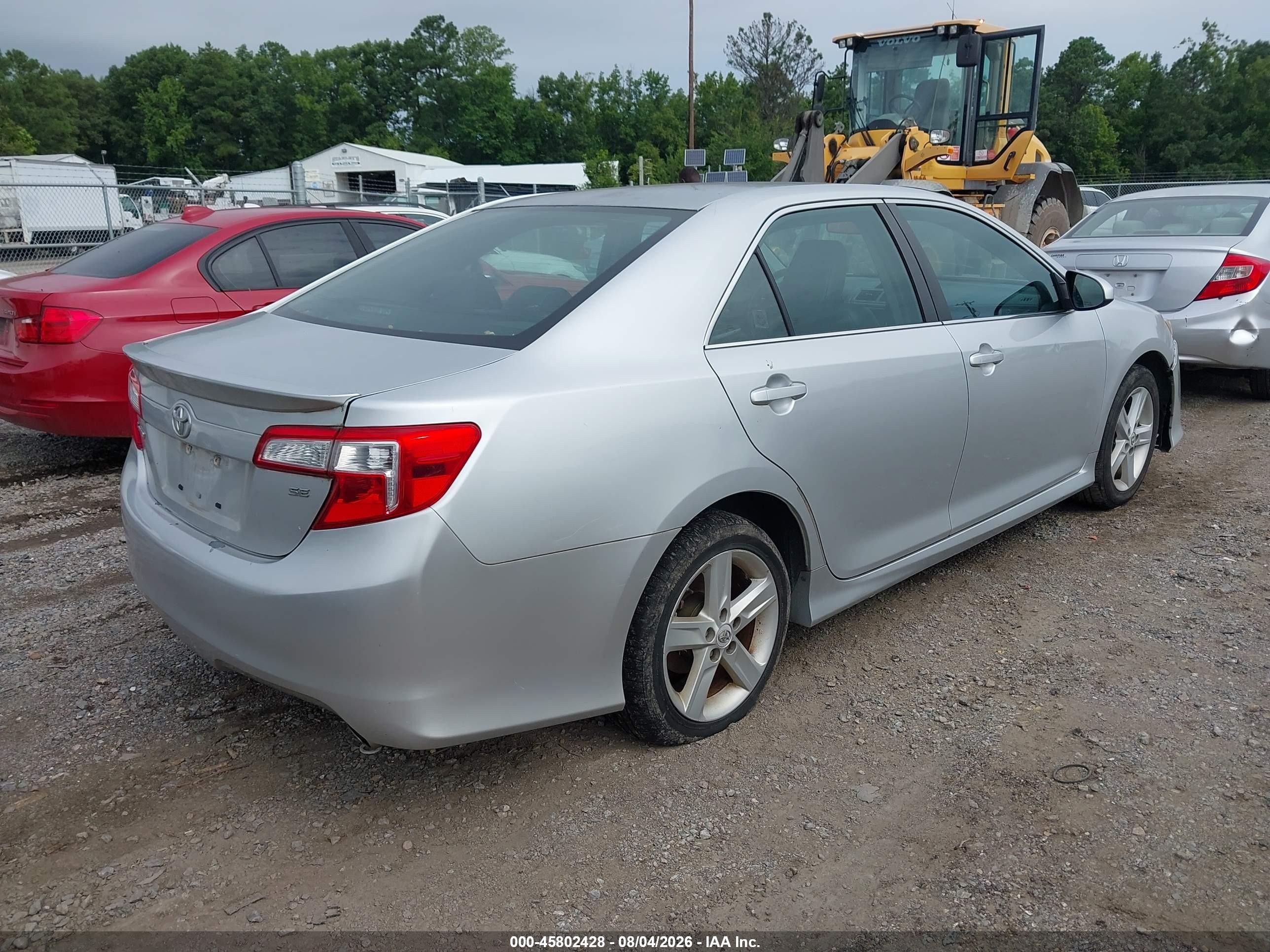 2013 Toyota Camry Se Silver vin: 4T1BF1FK3DU208468