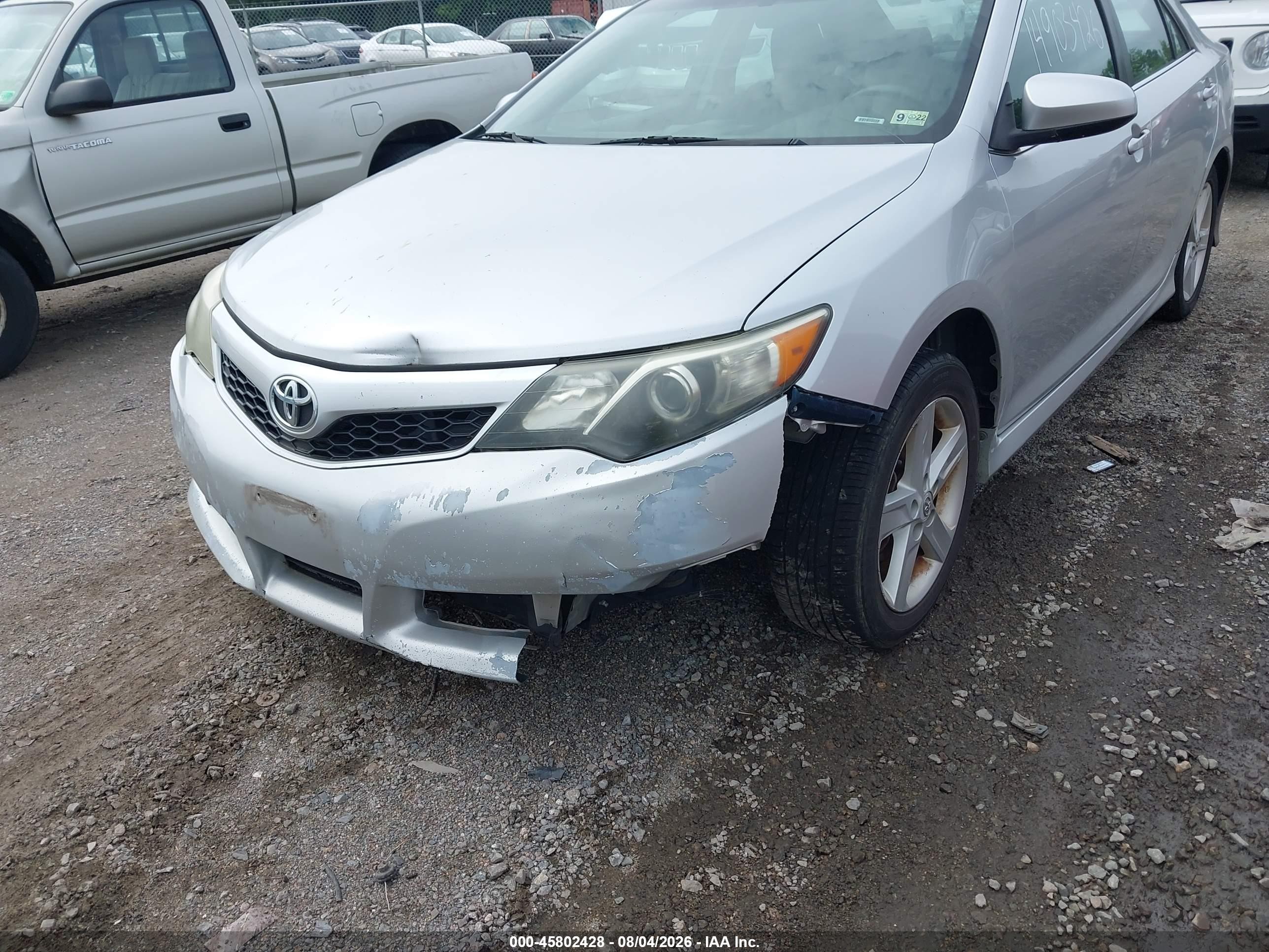 2013 Toyota Camry Se Silver vin: 4T1BF1FK3DU208468