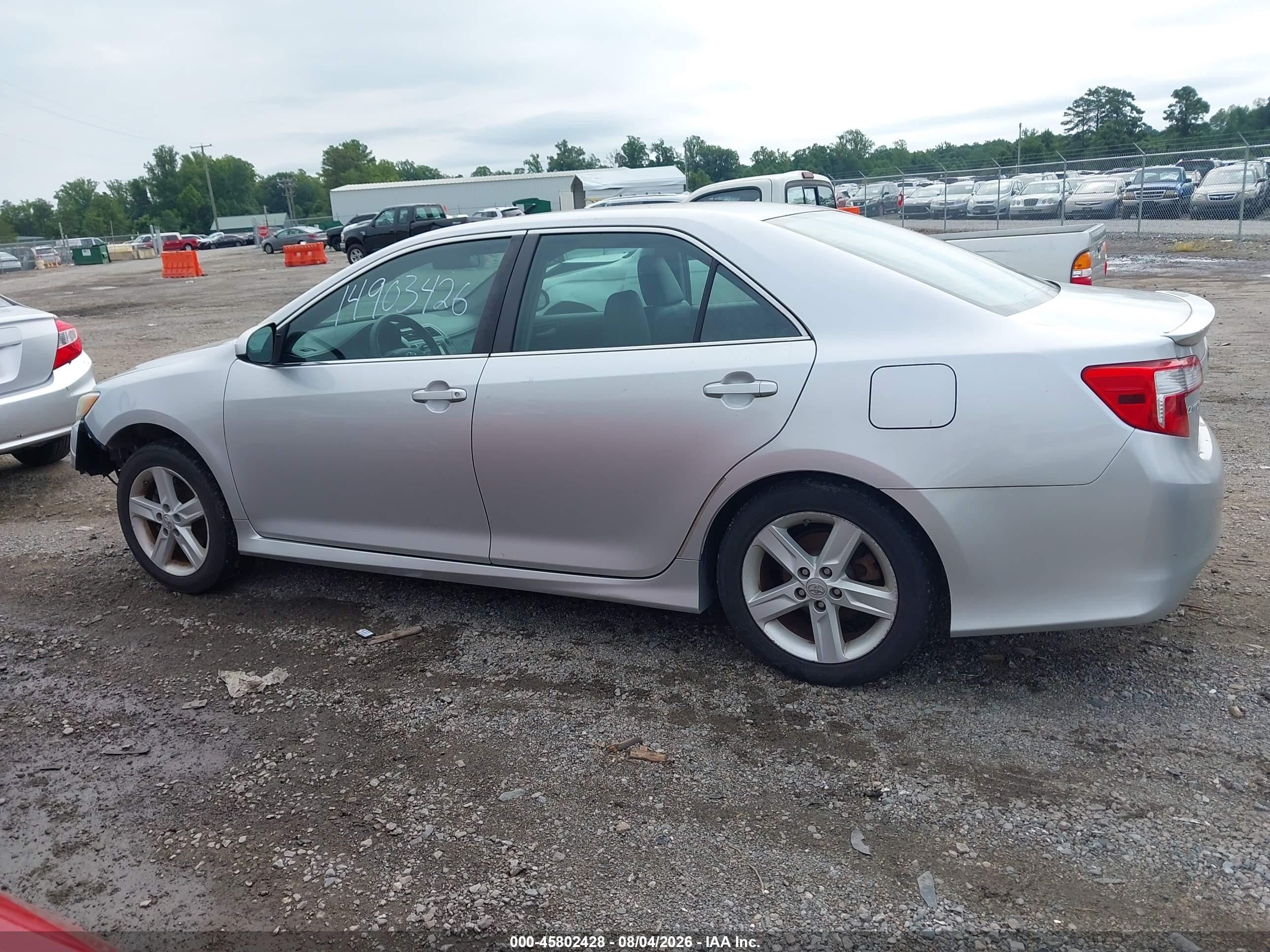 2013 Toyota Camry Se Silver vin: 4T1BF1FK3DU208468