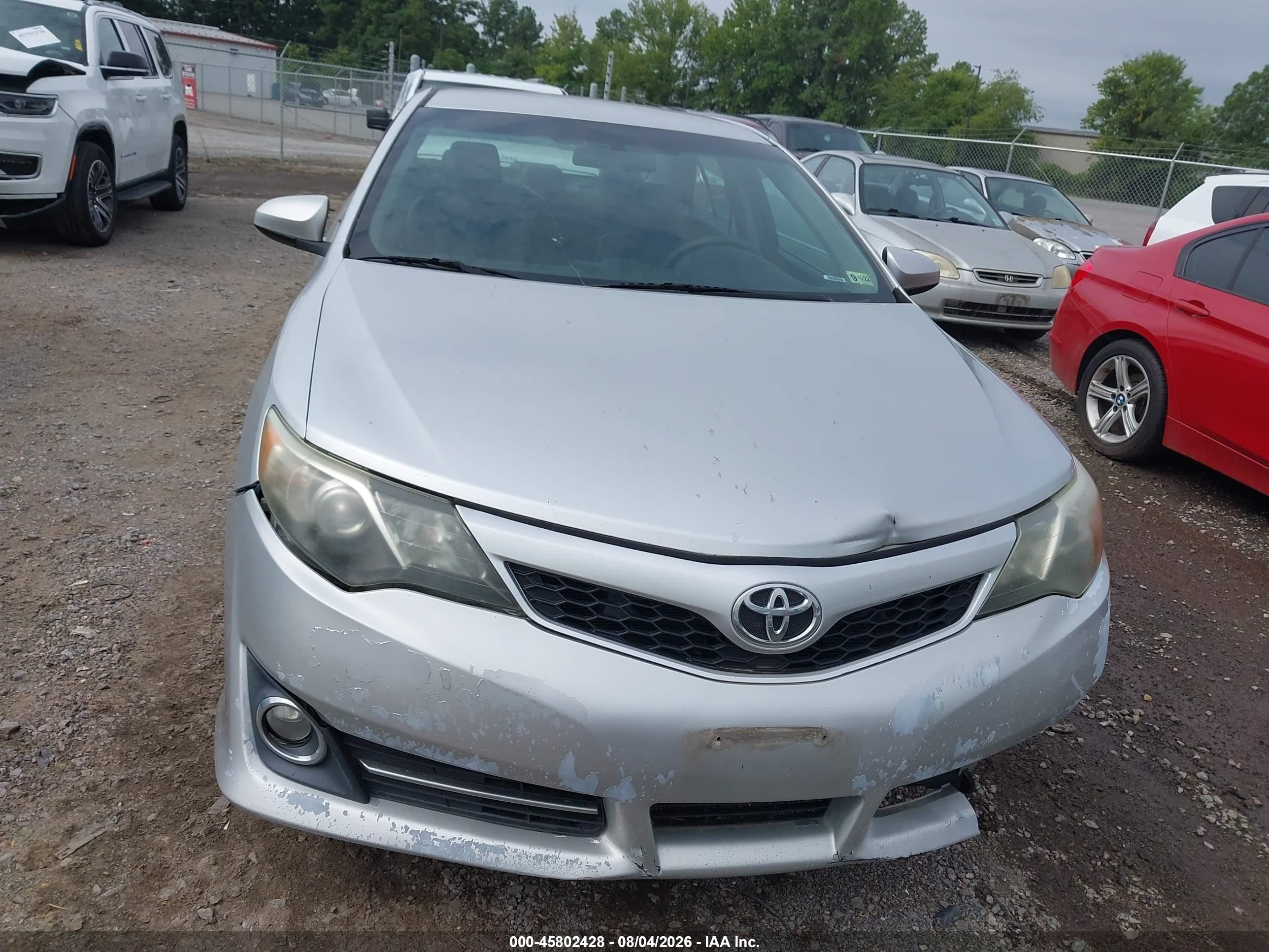2013 Toyota Camry Se Silver vin: 4T1BF1FK3DU208468