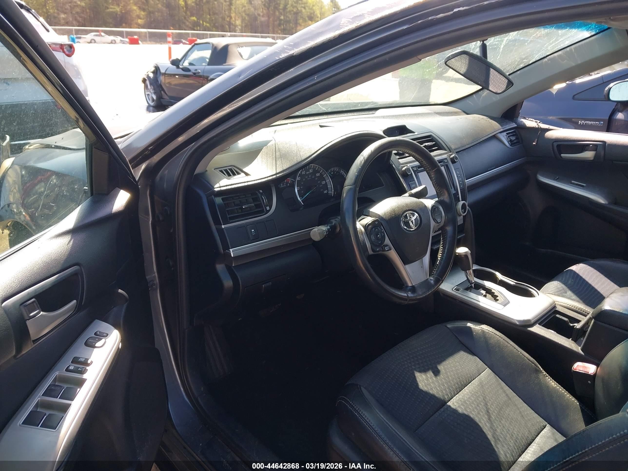 2013 Toyota Camry Se Gray vin: 4T1BF1FK3DU213783