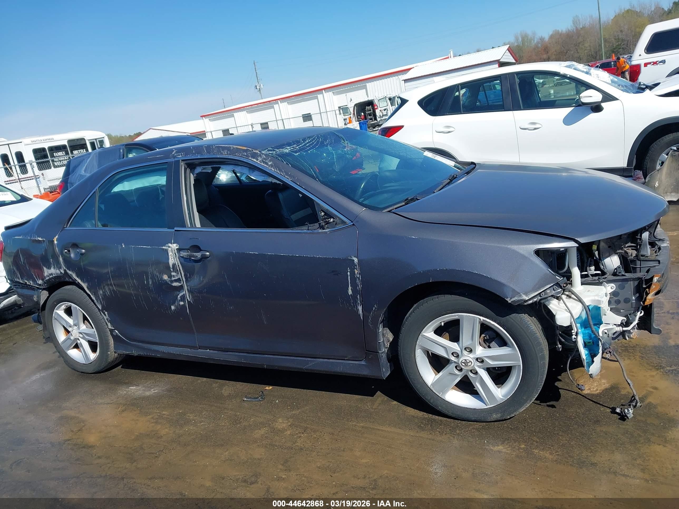 2013 Toyota Camry Se Gray vin: 4T1BF1FK3DU213783