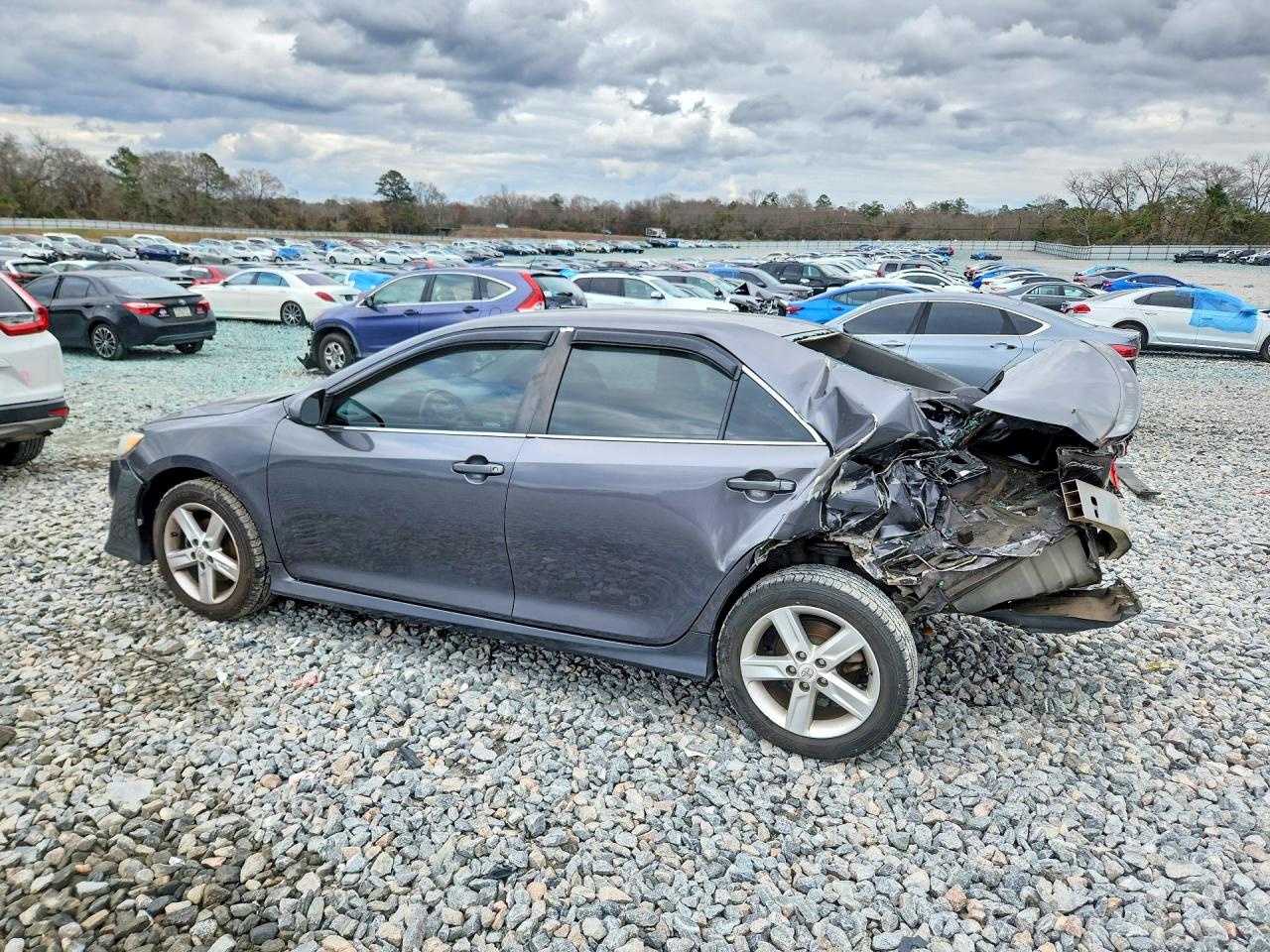2013 Toyota Camry Se Gray vin: 4T1BF1FK3DU216456