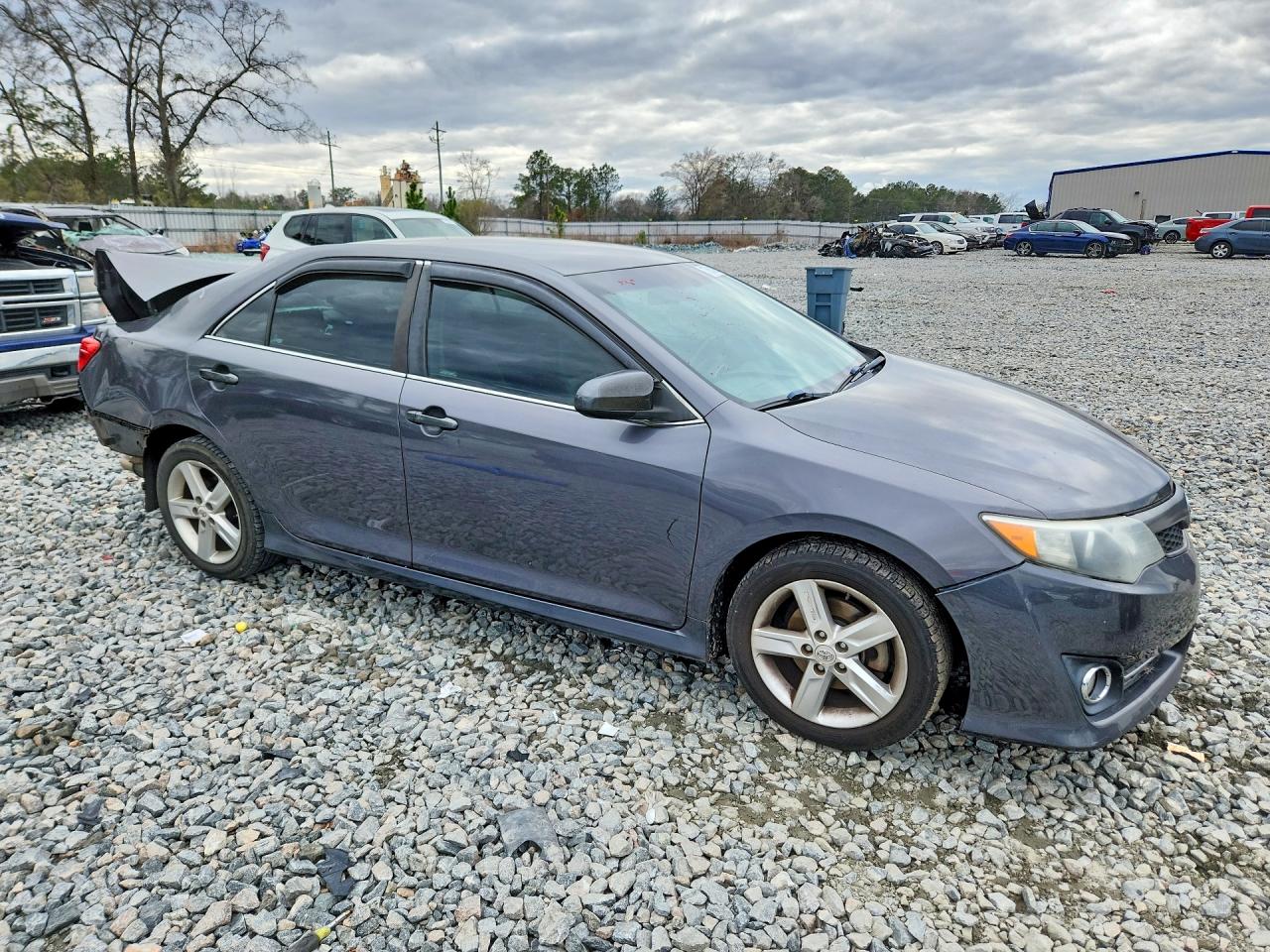 2013 Toyota Camry Se Gray vin: 4T1BF1FK3DU216456