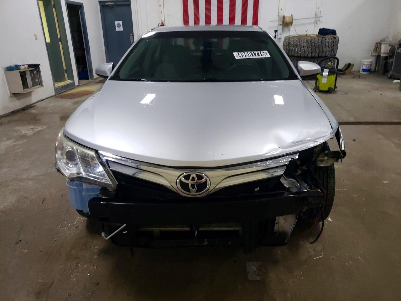 2013 Toyota Camry Le Серебряный vin: 4T1BF1FK3DU219177