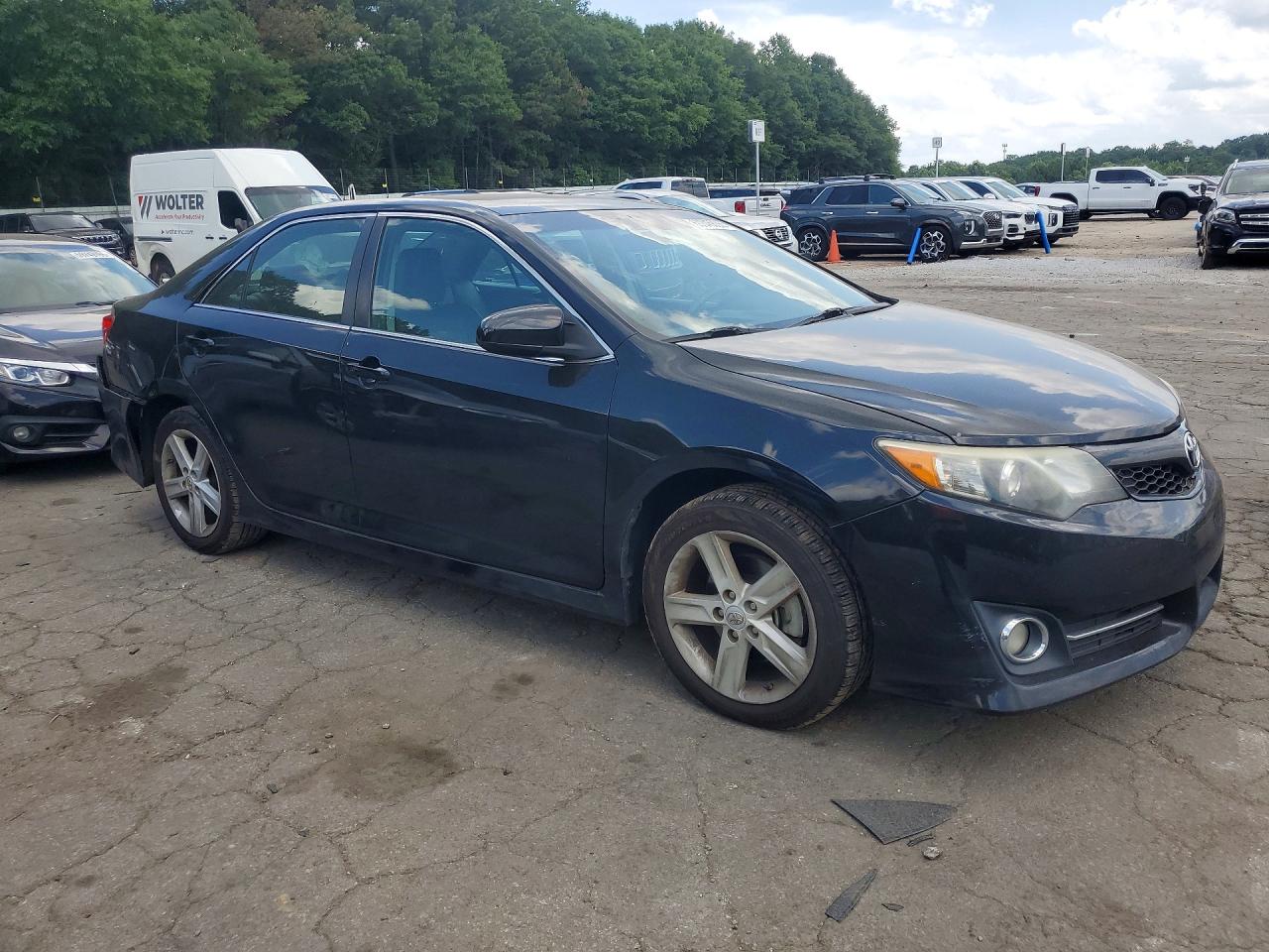 2013 Toyota Camry Se Black vin: 4T1BF1FK3DU224573