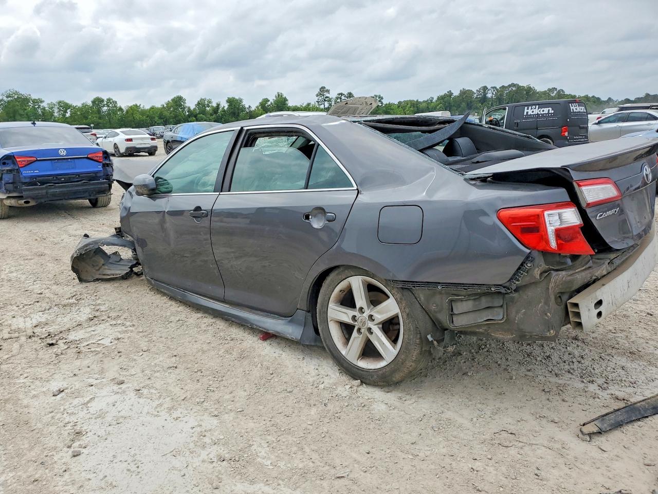 2013 Toyota Camry Se Gray vin: 4T1BF1FK3DU228154