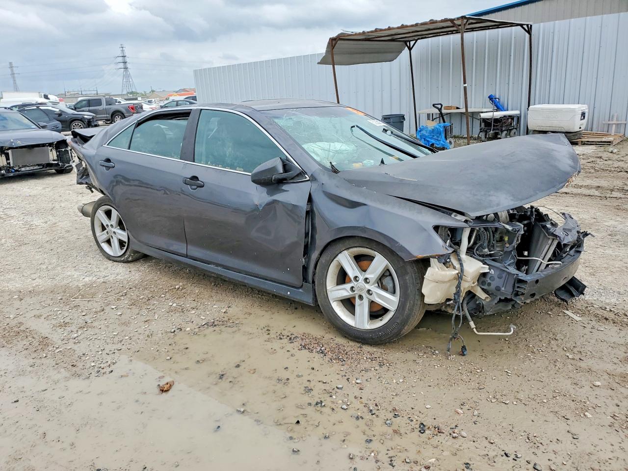 2013 Toyota Camry Se Gray vin: 4T1BF1FK3DU228154