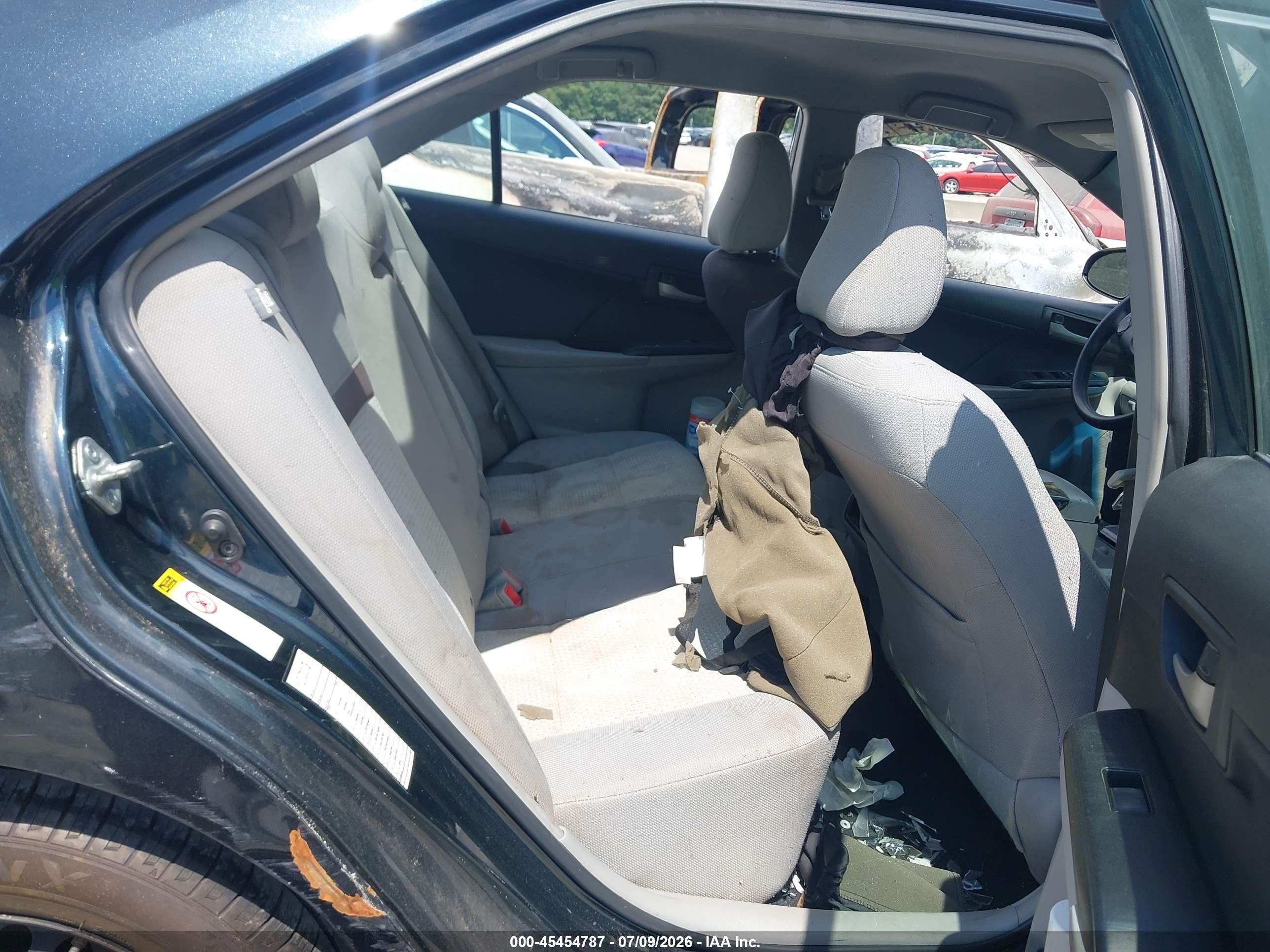 2013 Toyota Camry Le Black vin: 4T1BF1FK3DU228820