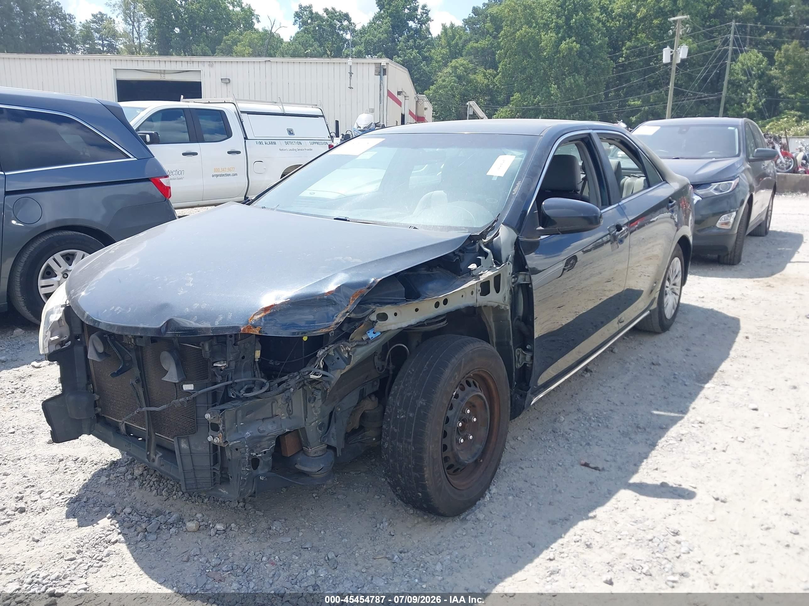 2013 Toyota Camry Le Black vin: 4T1BF1FK3DU228820