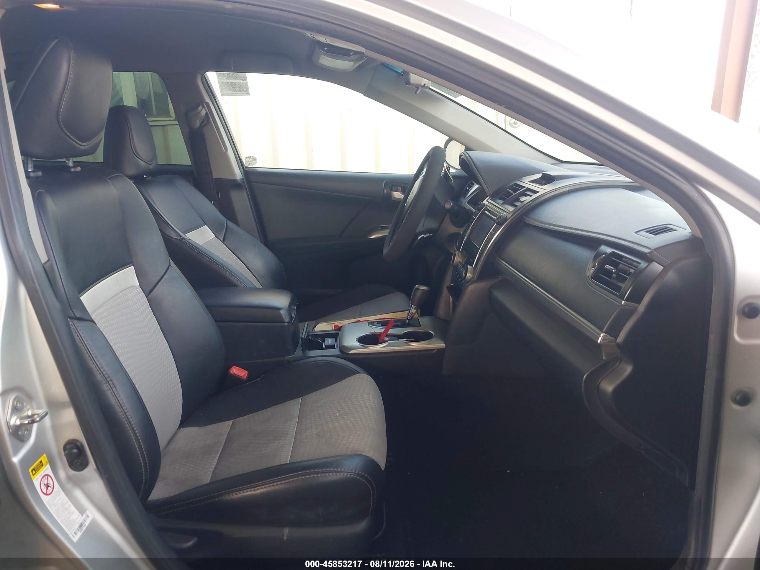 2013 Toyota Camry Se Silver vin: 4T1BF1FK3DU232771