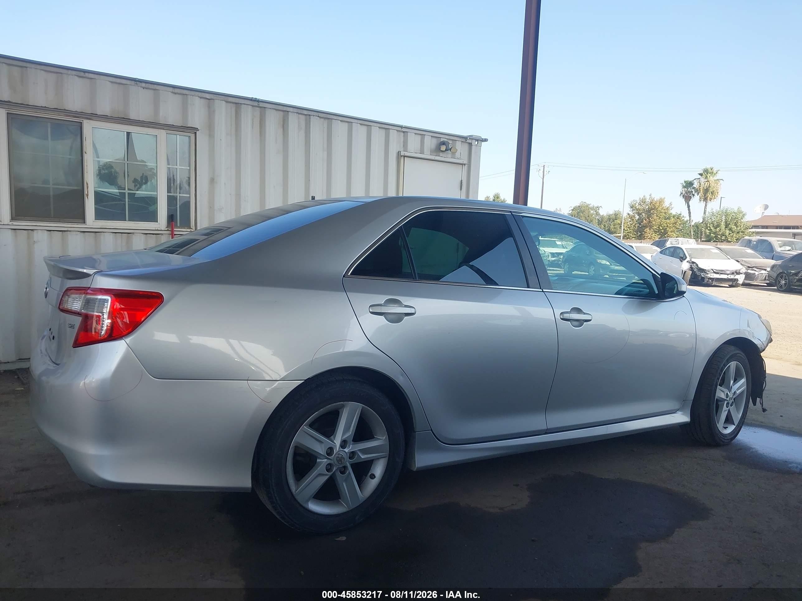 2013 Toyota Camry Se Silver vin: 4T1BF1FK3DU232771