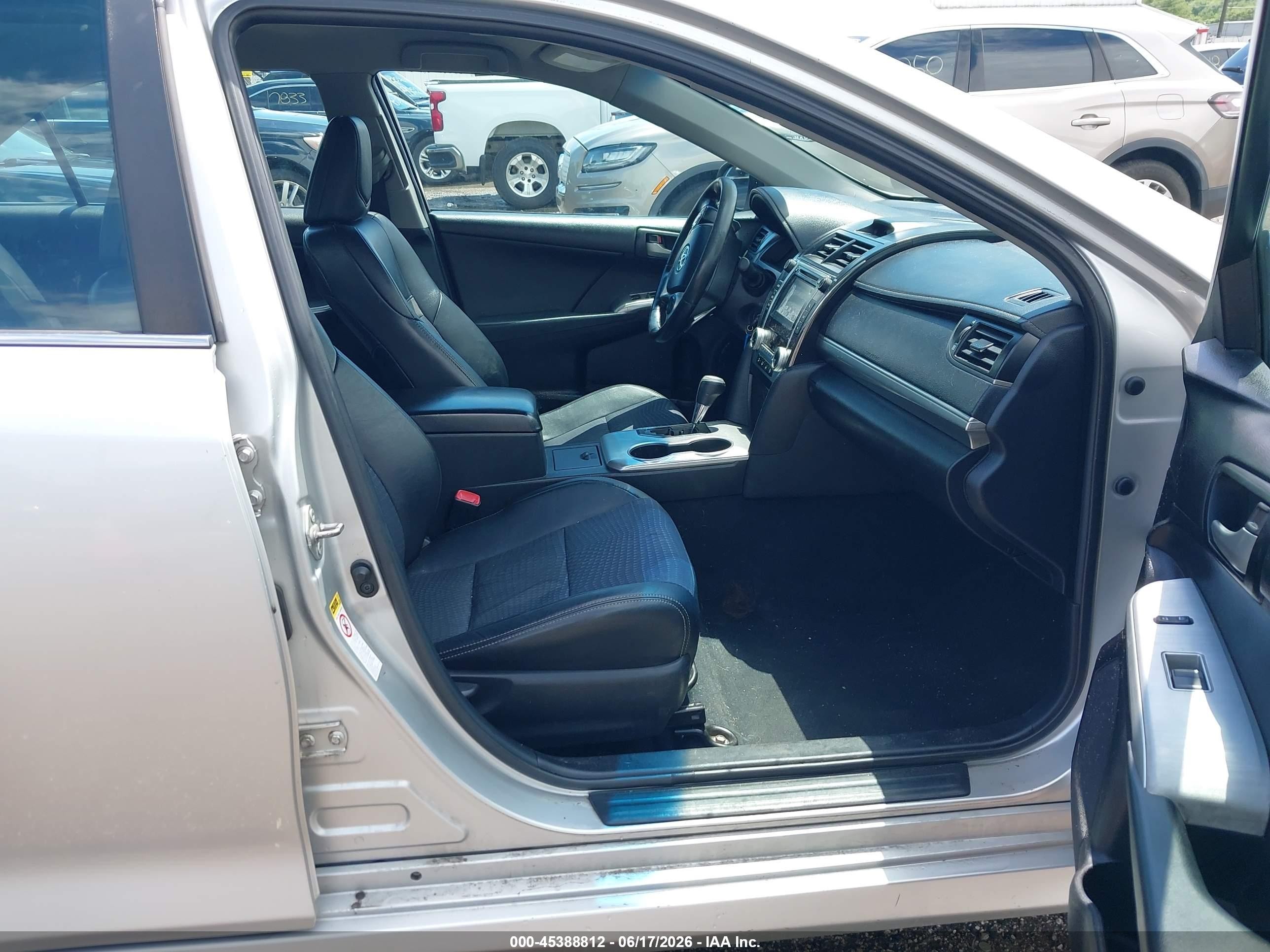 2013 Toyota Camry Se Silver vin: 4T1BF1FK3DU238943