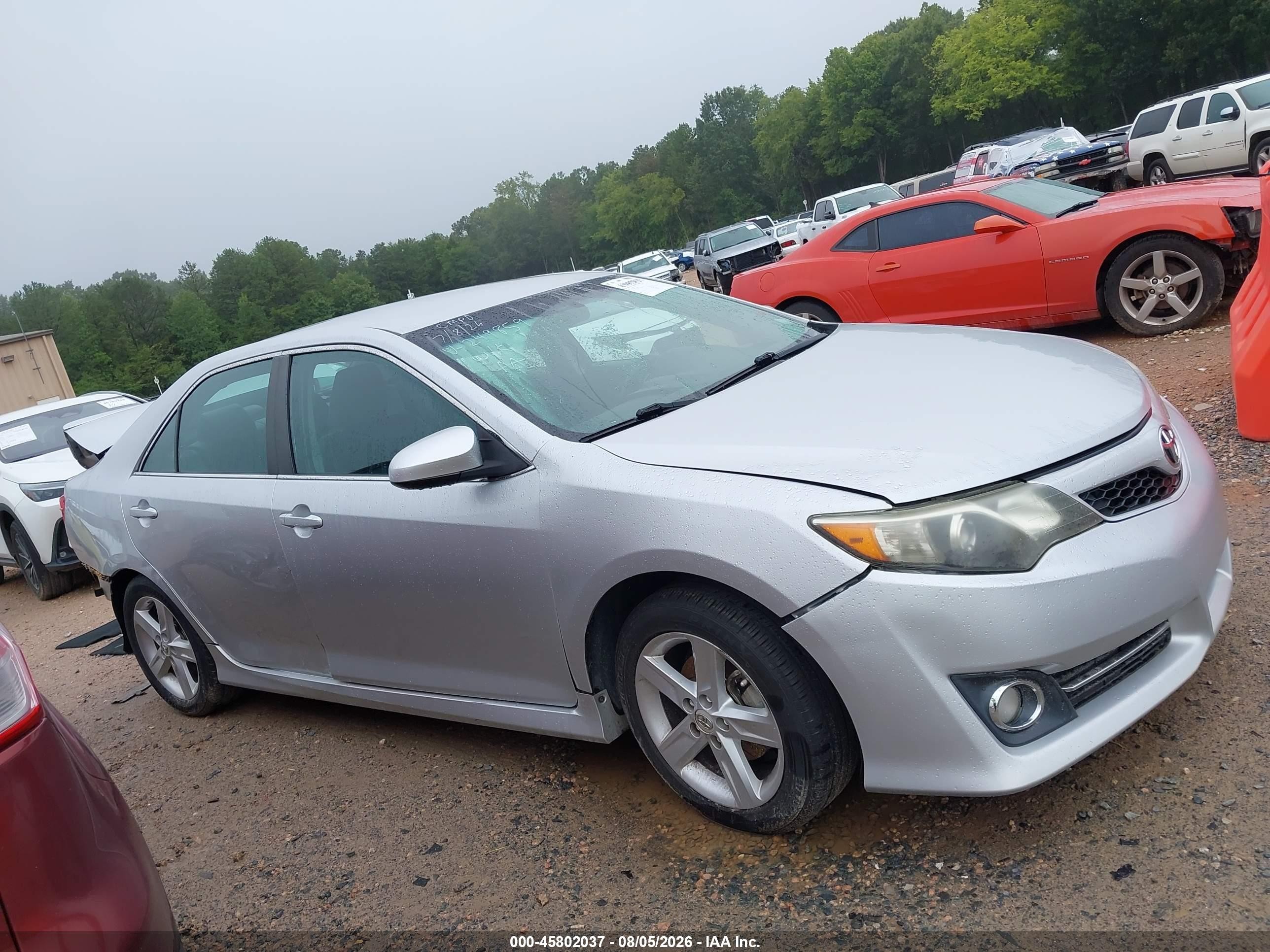 2013 Toyota Camry Se Silver vin: 4T1BF1FK3DU249859