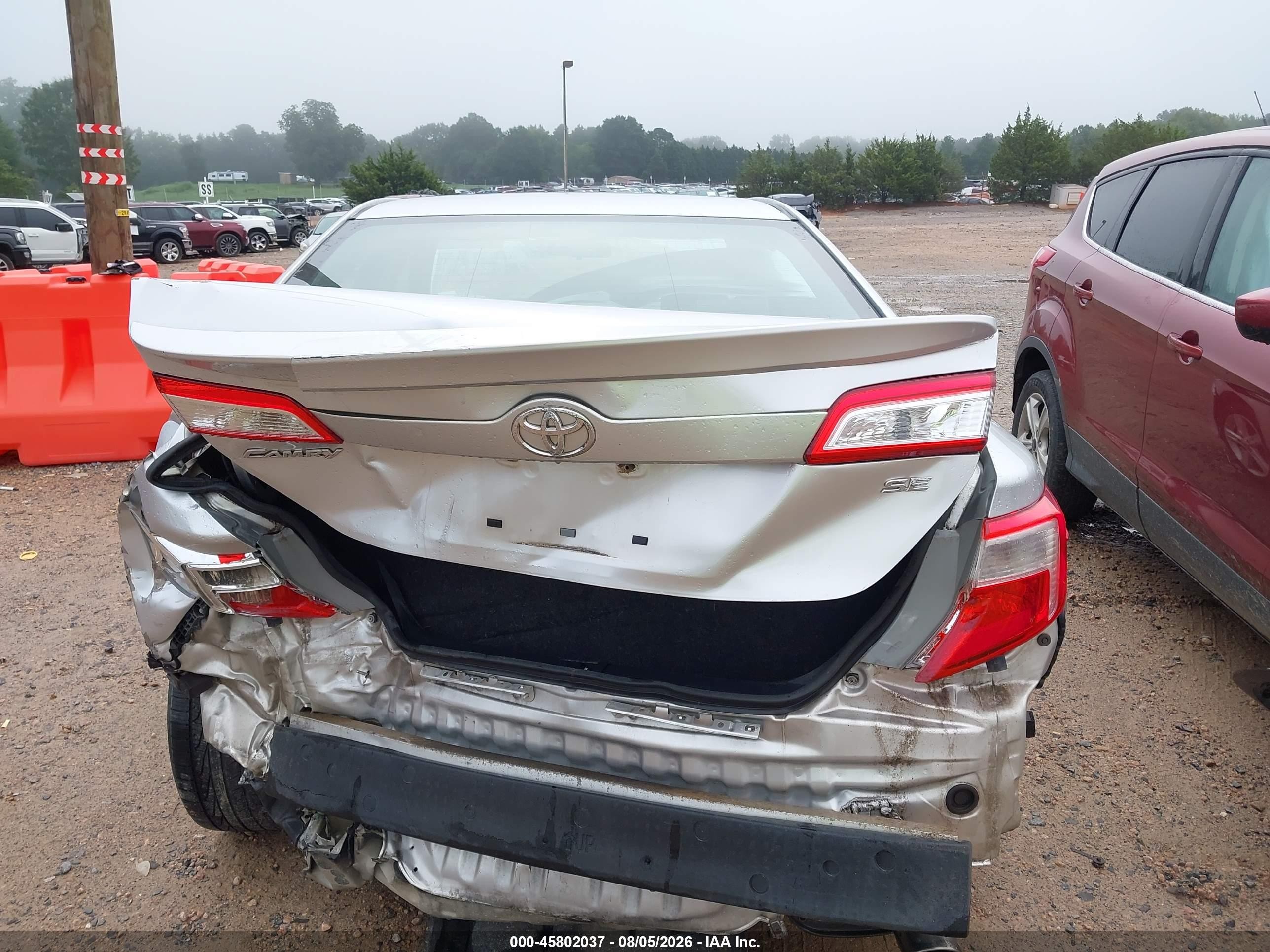 2013 Toyota Camry Se Silver vin: 4T1BF1FK3DU249859
