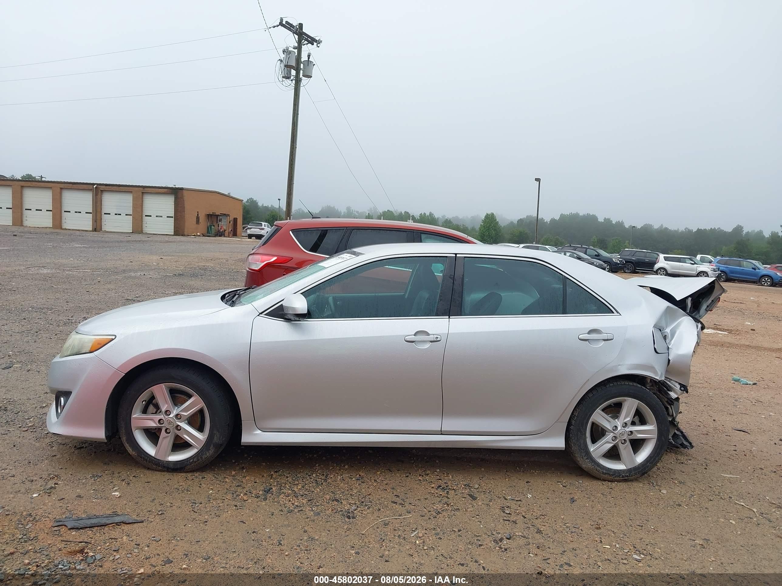 2013 Toyota Camry Se Silver vin: 4T1BF1FK3DU249859
