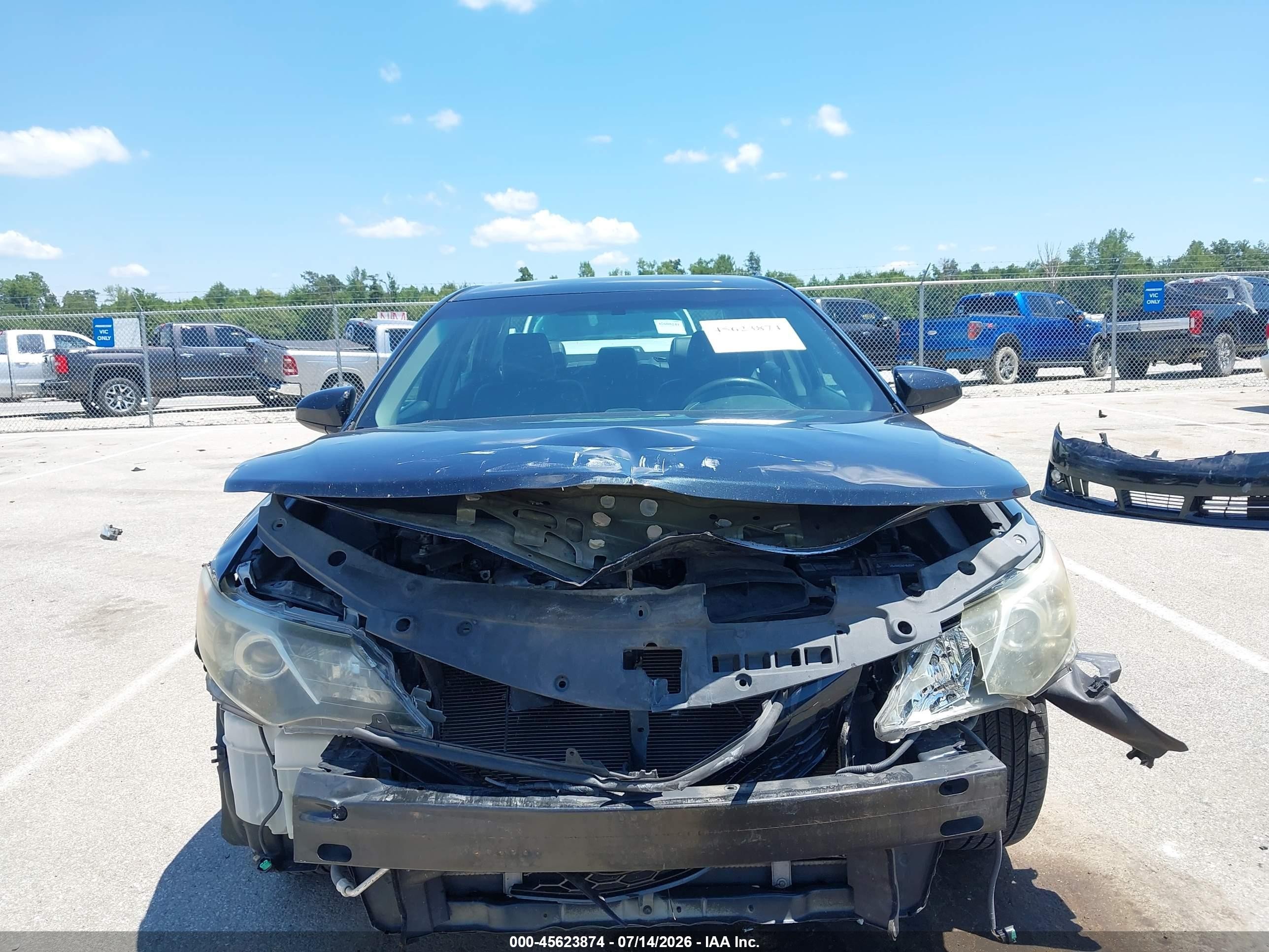 2013 Toyota Camry Se Blue vin: 4T1BF1FK3DU258223