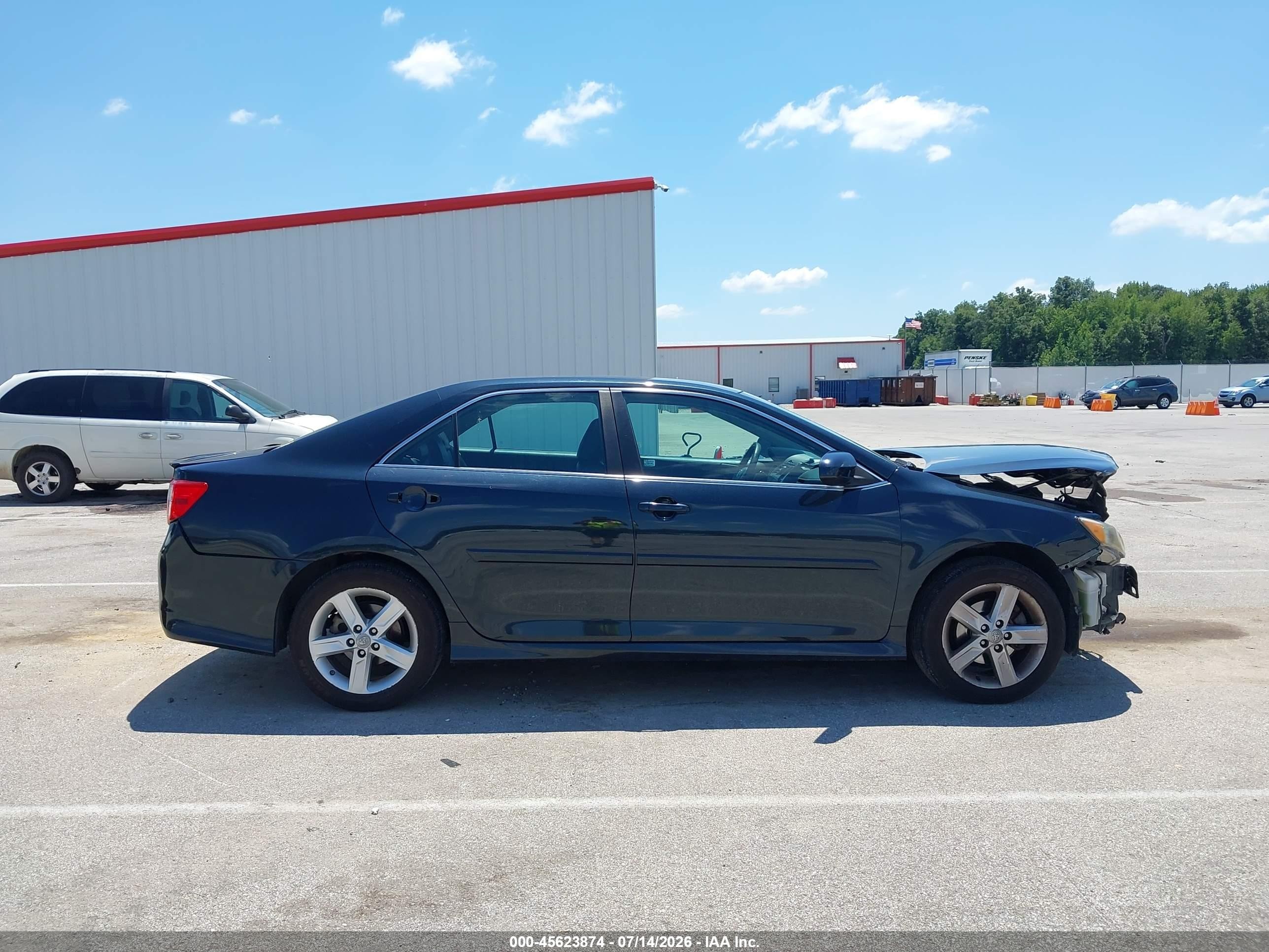 2013 Toyota Camry Se Blue vin: 4T1BF1FK3DU258223