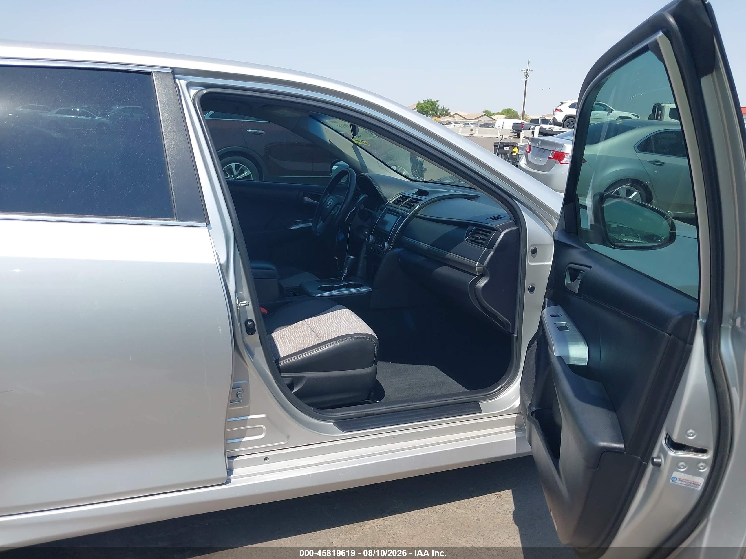 2013 Toyota Camry Se Silver vin: 4T1BF1FK3DU264734
