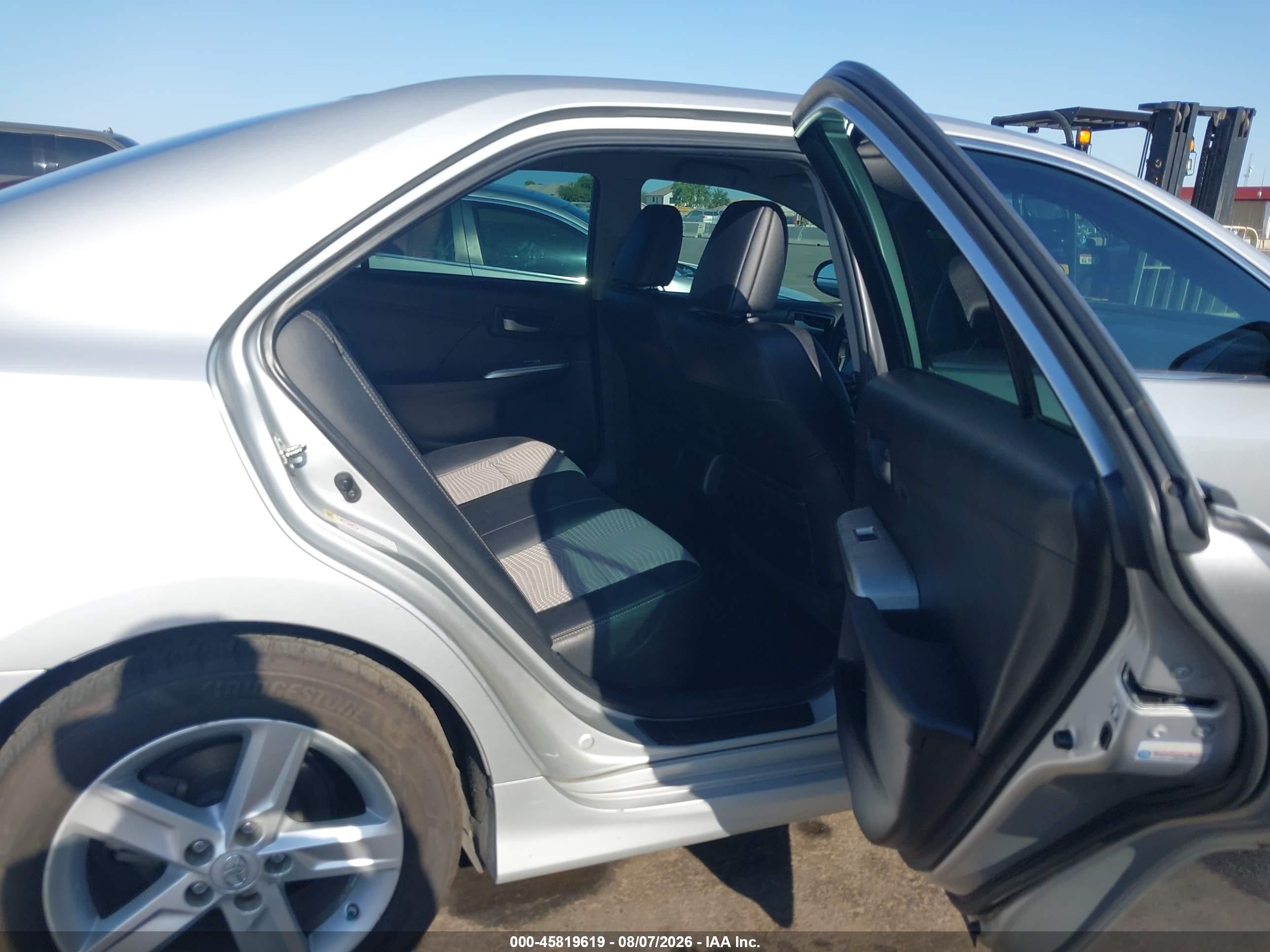 2013 Toyota Camry Se Silver vin: 4T1BF1FK3DU264734