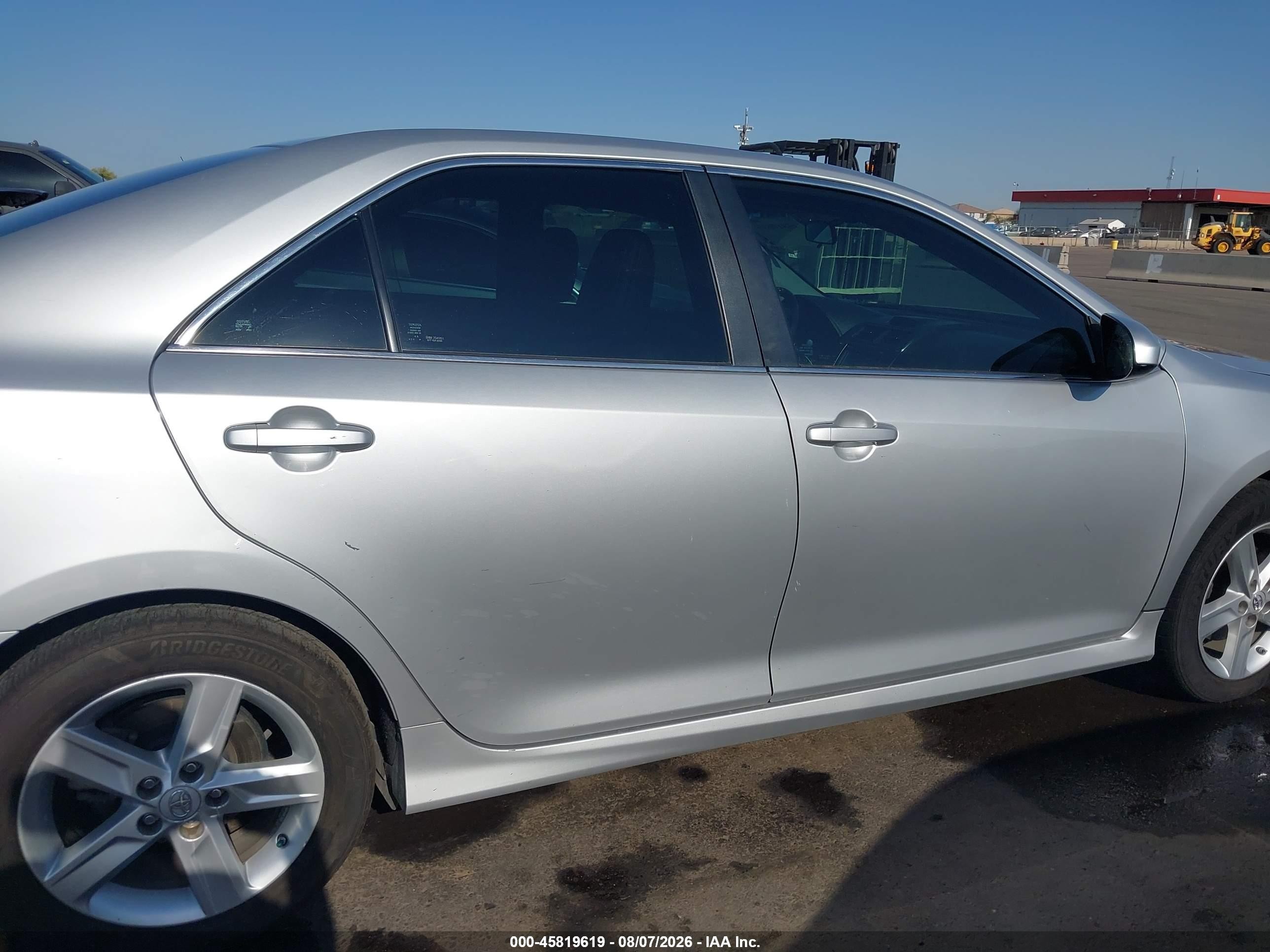 2013 Toyota Camry Se Silver vin: 4T1BF1FK3DU264734