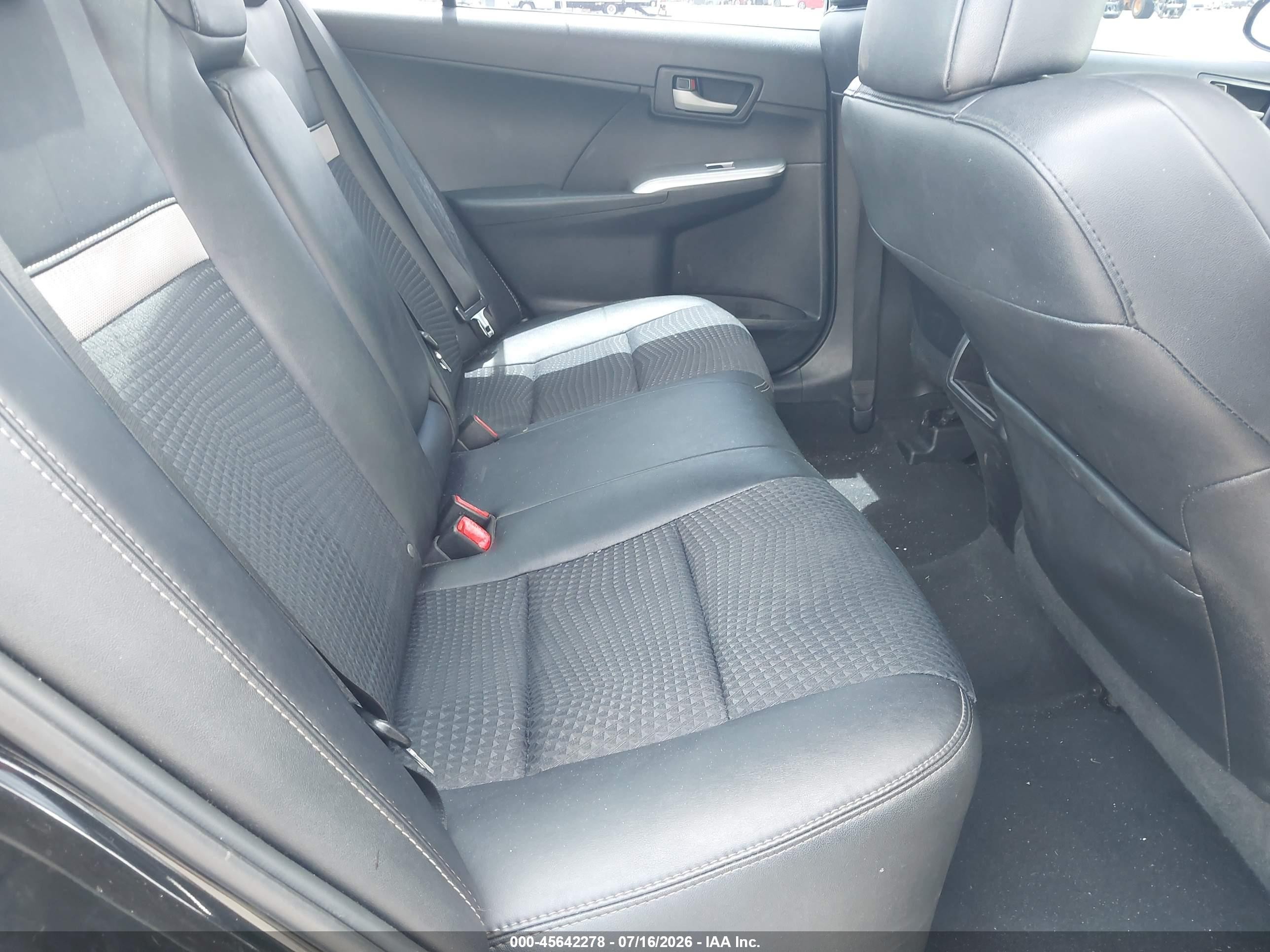 2013 Toyota Camry Se Black vin: 4T1BF1FK3DU276236